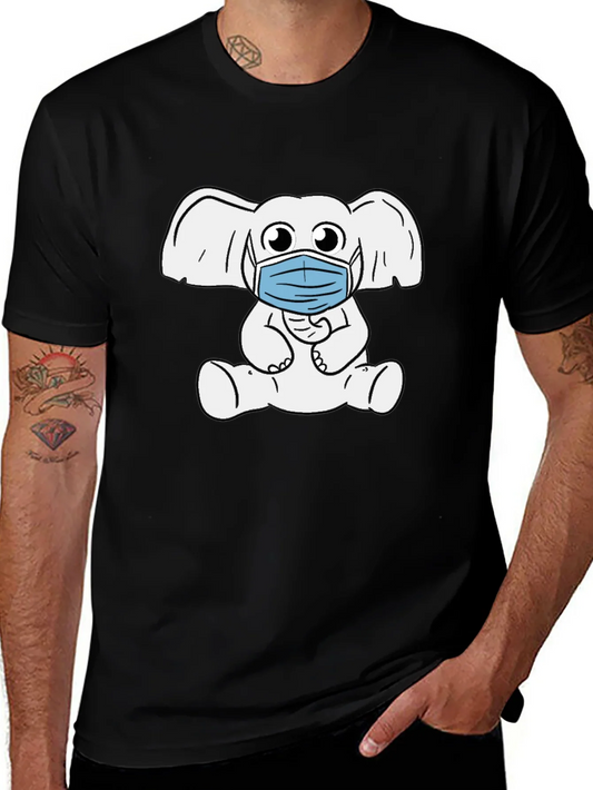 Rebbecca Elephant Mask T-Shirt - Quirky & Comfortable