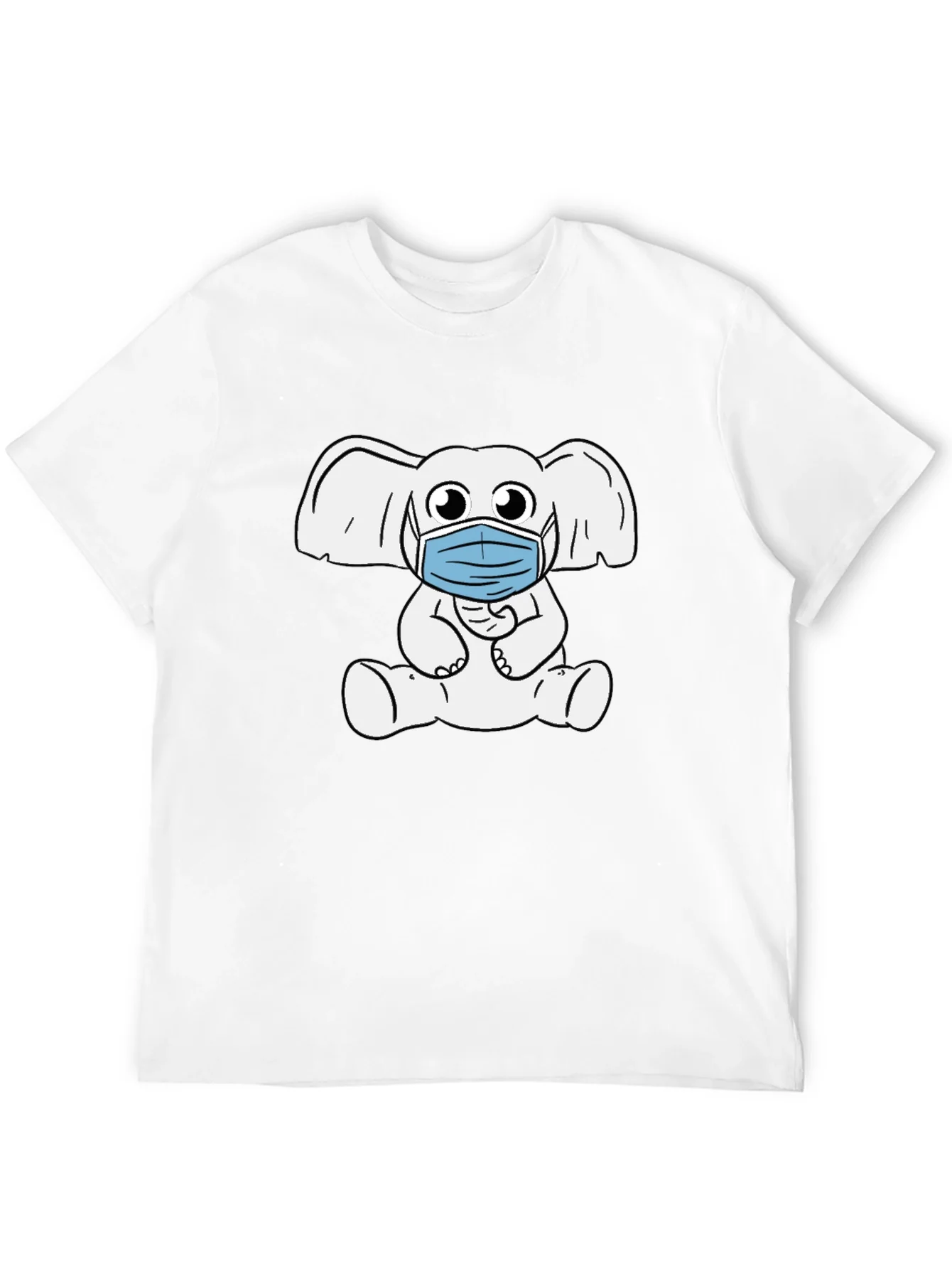 Rebbecca Elephant Mask T-Shirt - Quirky & Comfortable