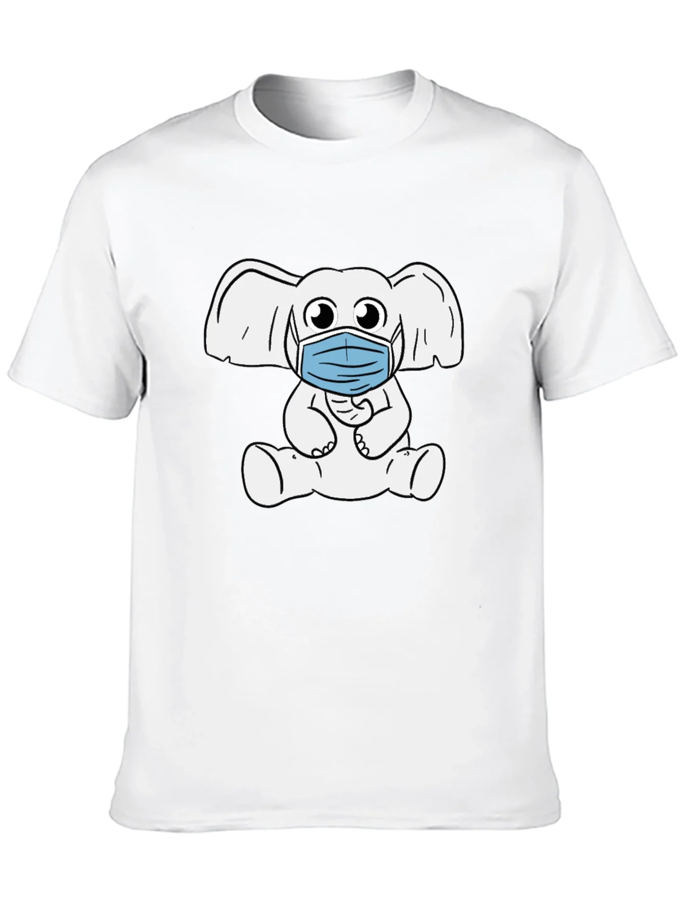 Rebbecca Elephant Mask T-Shirt - Quirky & Comfortable