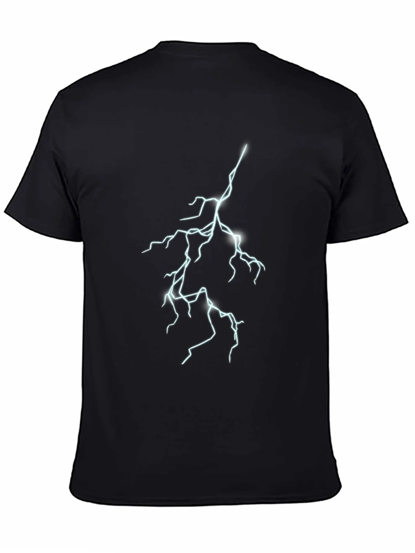 Camiseta Negra Rayo El¨¦ctrico