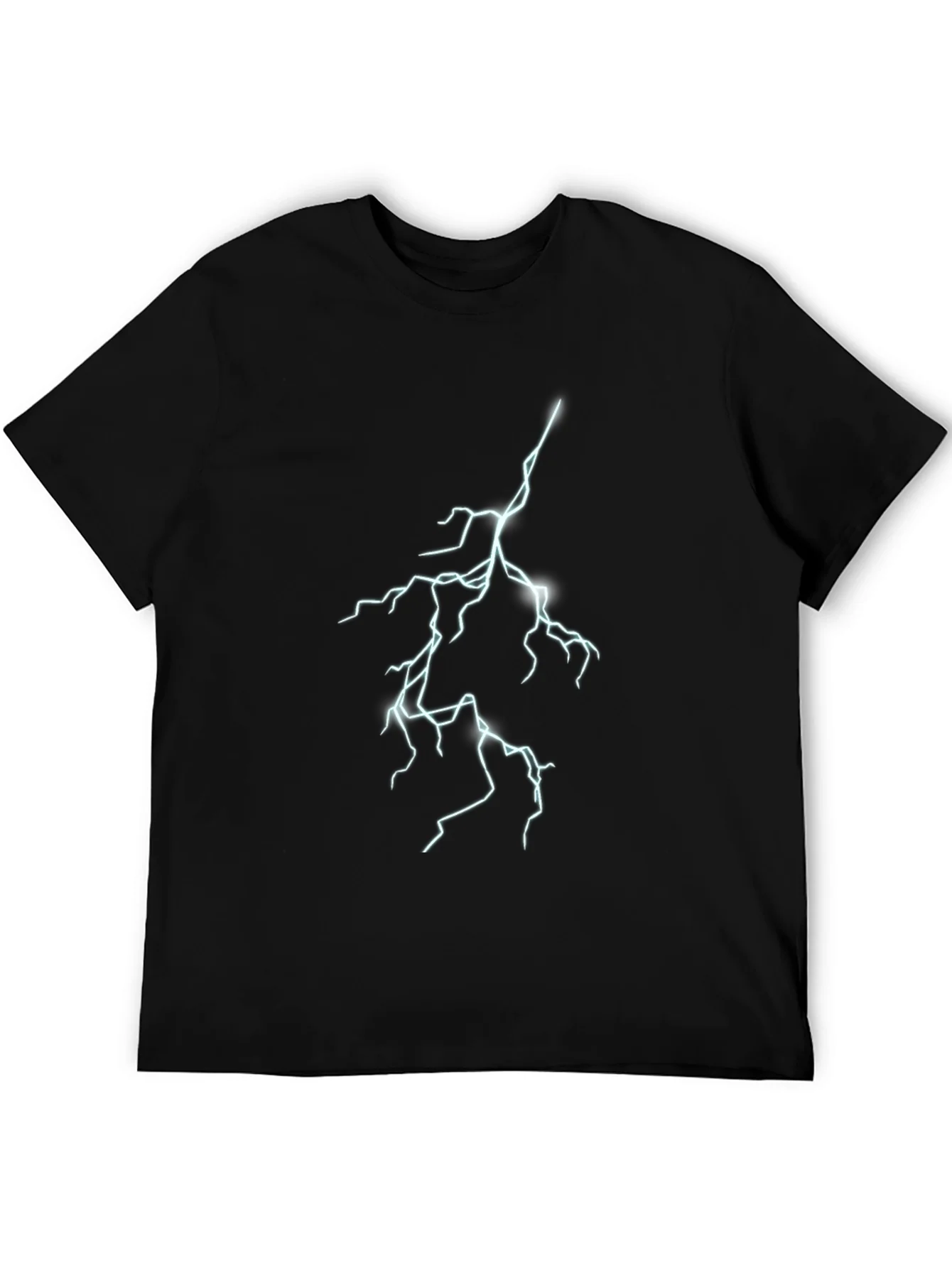 Camiseta Negra Rayo El¨¦ctrico