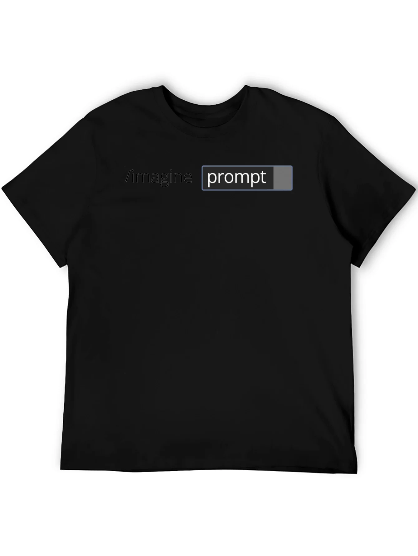 Camiseta Negra /imagine prompt Dise?o Creativo