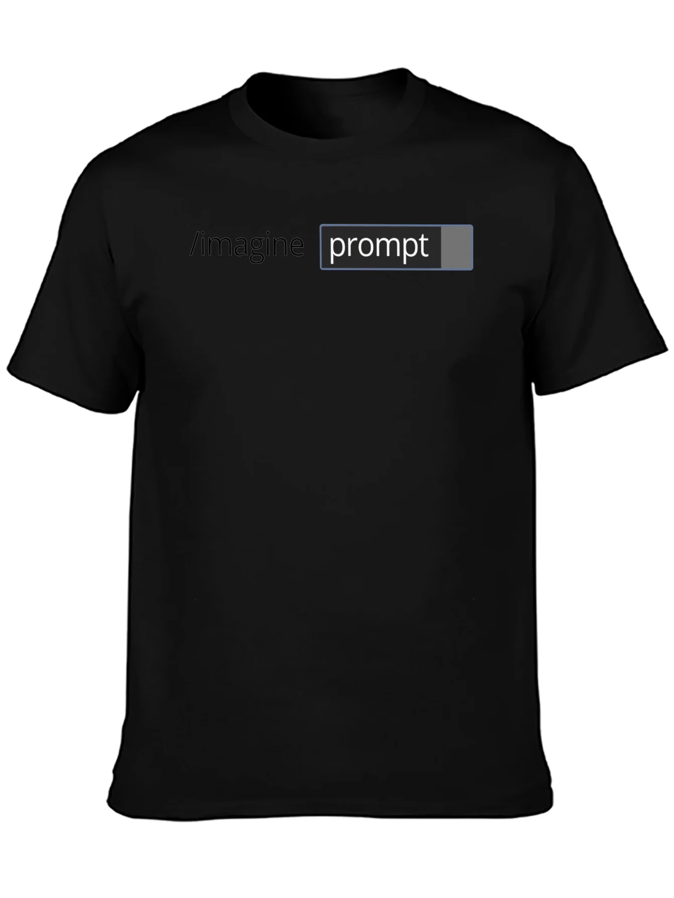 Camiseta Negra /imagine prompt Dise?o Creativo