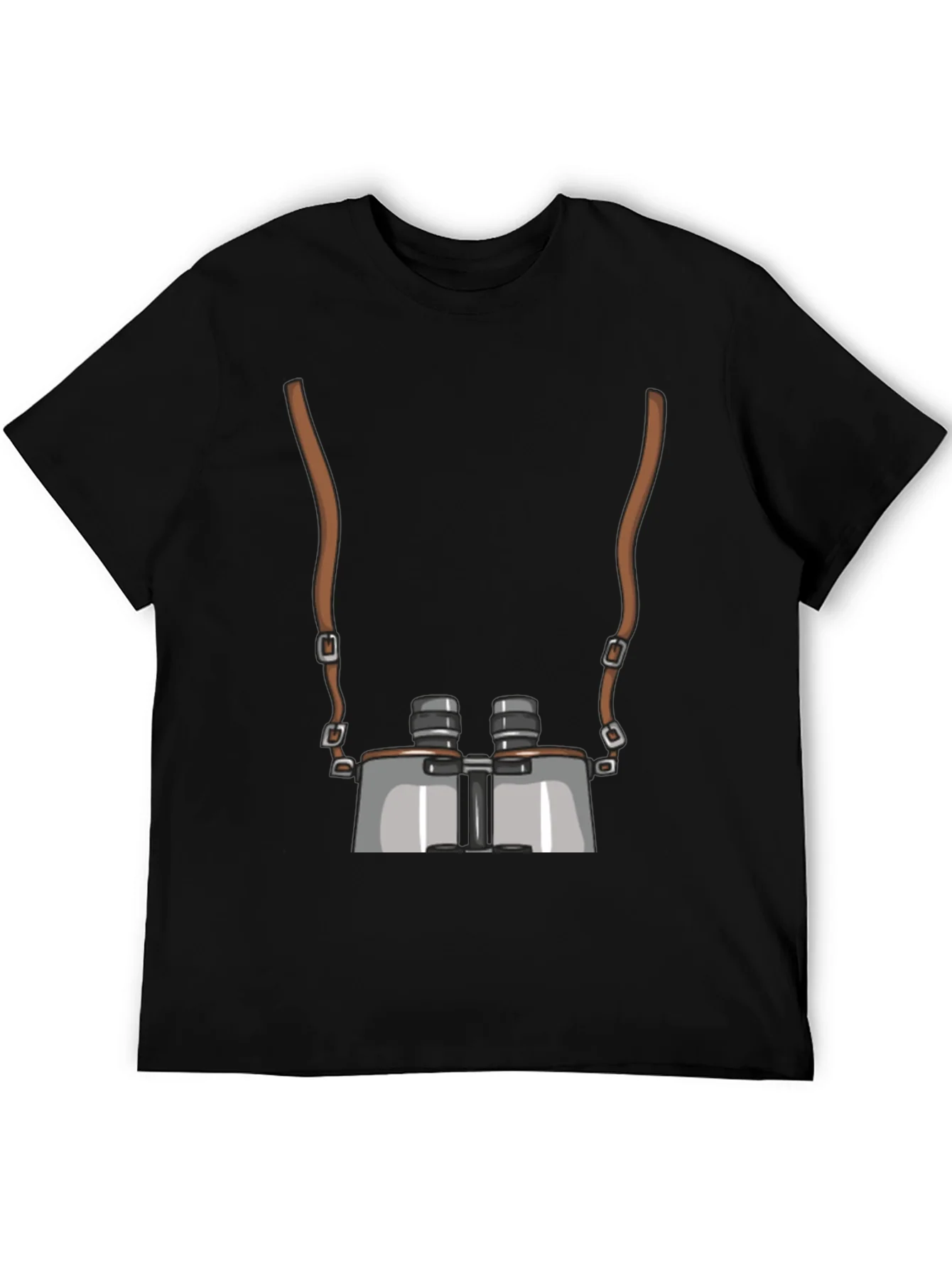 Camiseta Hombre Binoculares Dise?o Original