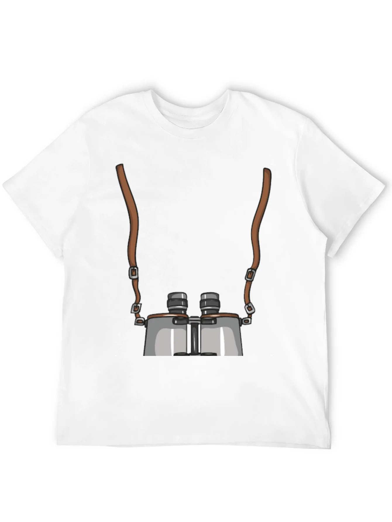 Camiseta Hombre Binoculares Dise?o Original