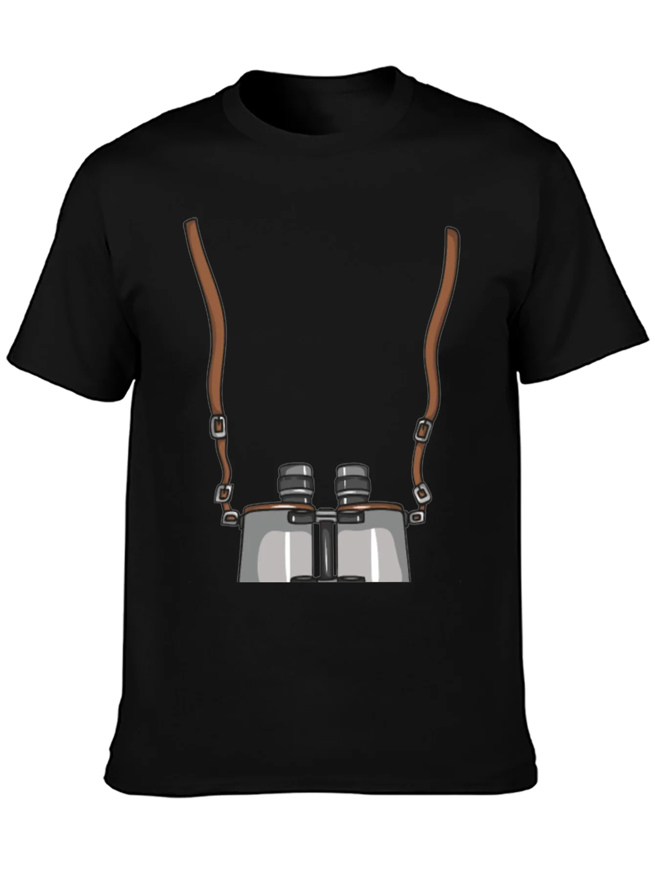 Camiseta Hombre Binoculares Dise?o Original