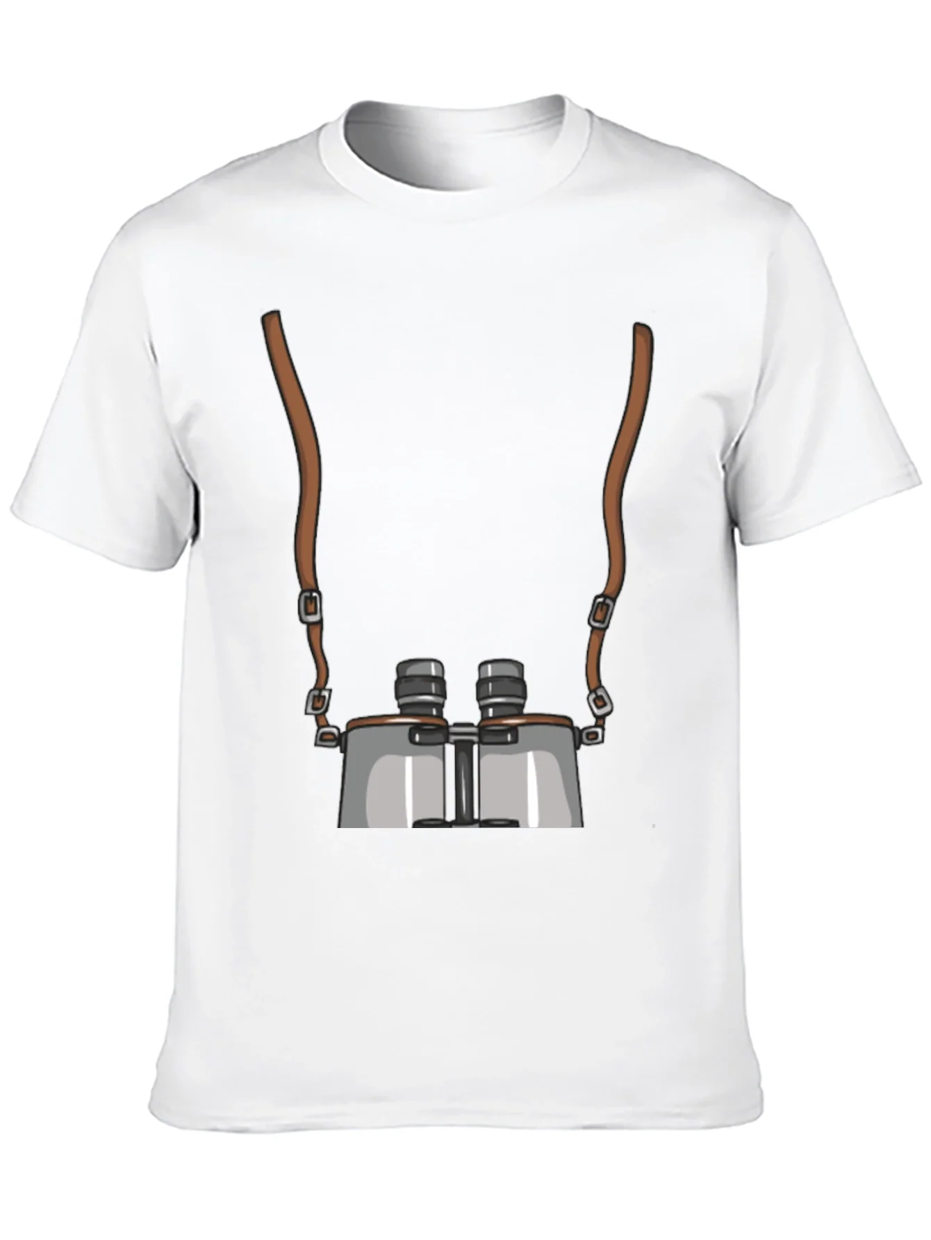 Camiseta Hombre Binoculares Dise?o Original