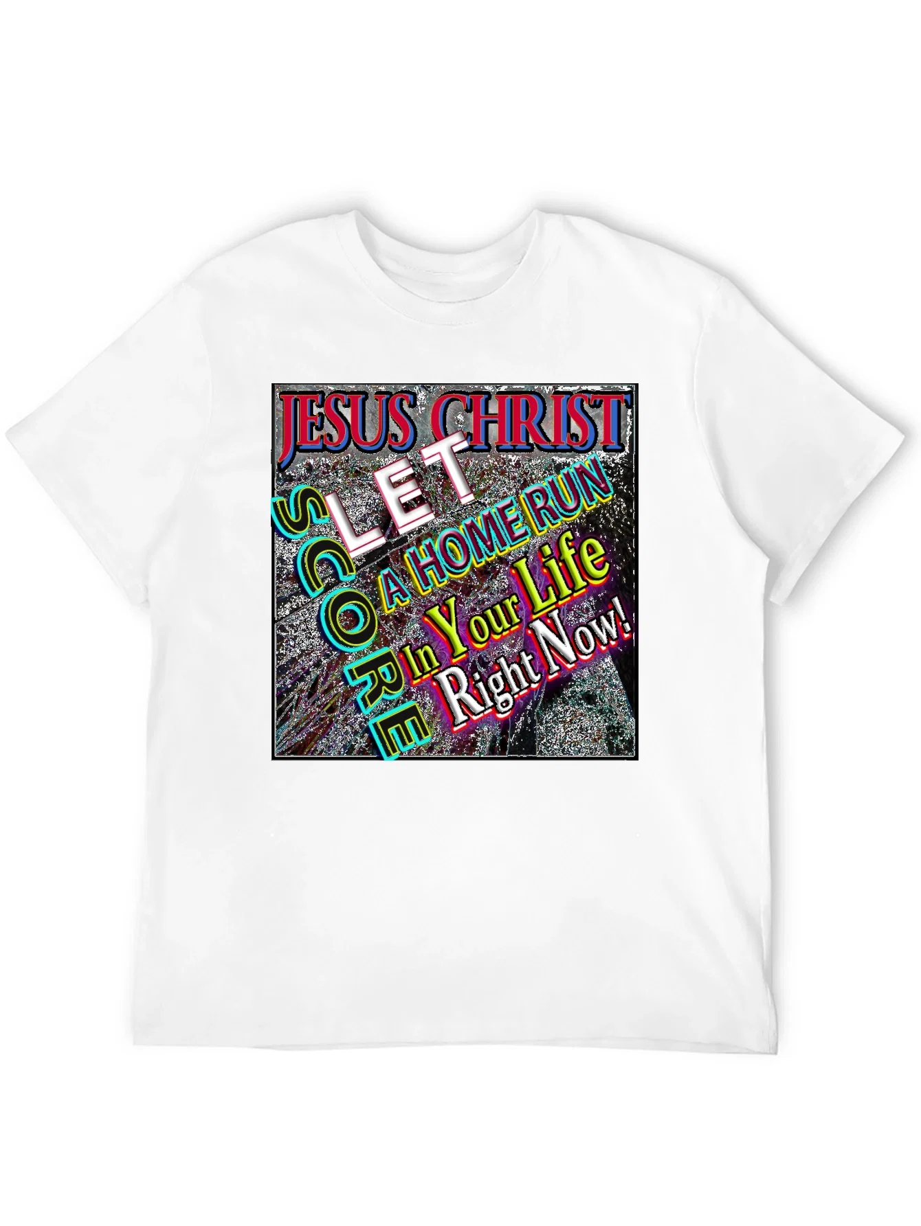 Rebbecca Jesus Christ Lets Score T-Shirt