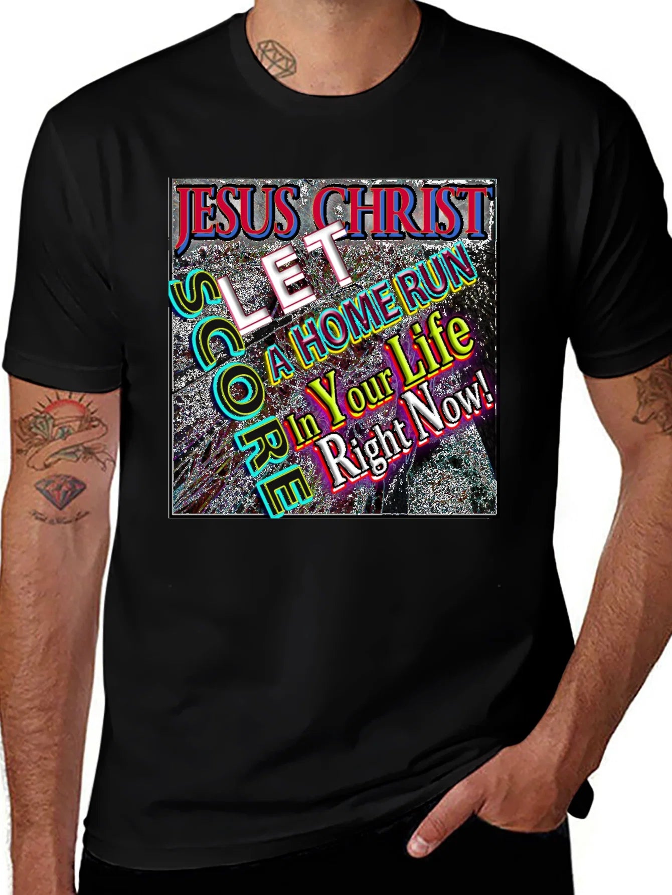 Rebbecca Jesus Christ Lets Score T-Shirt