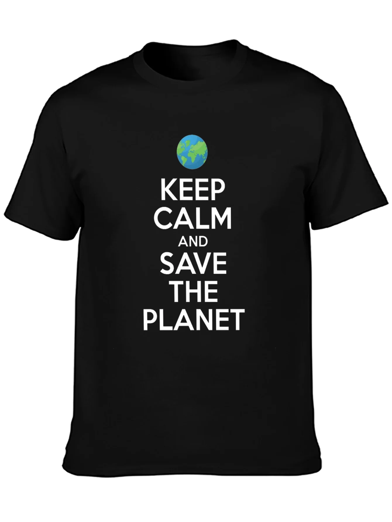 Rebbecca Keep Calm Save The Planet Graphic Tee