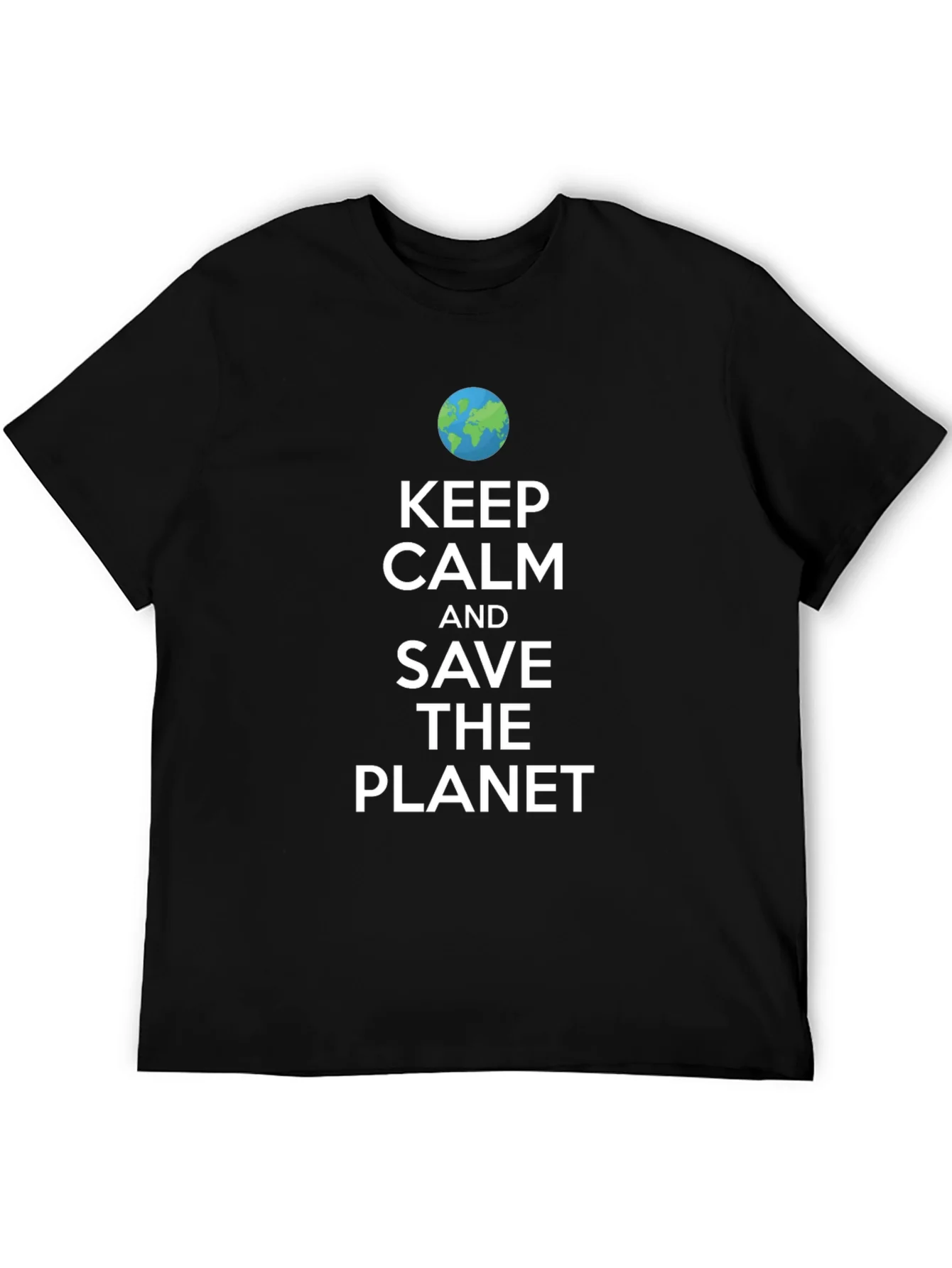 Rebbecca Keep Calm Save The Planet Graphic Tee