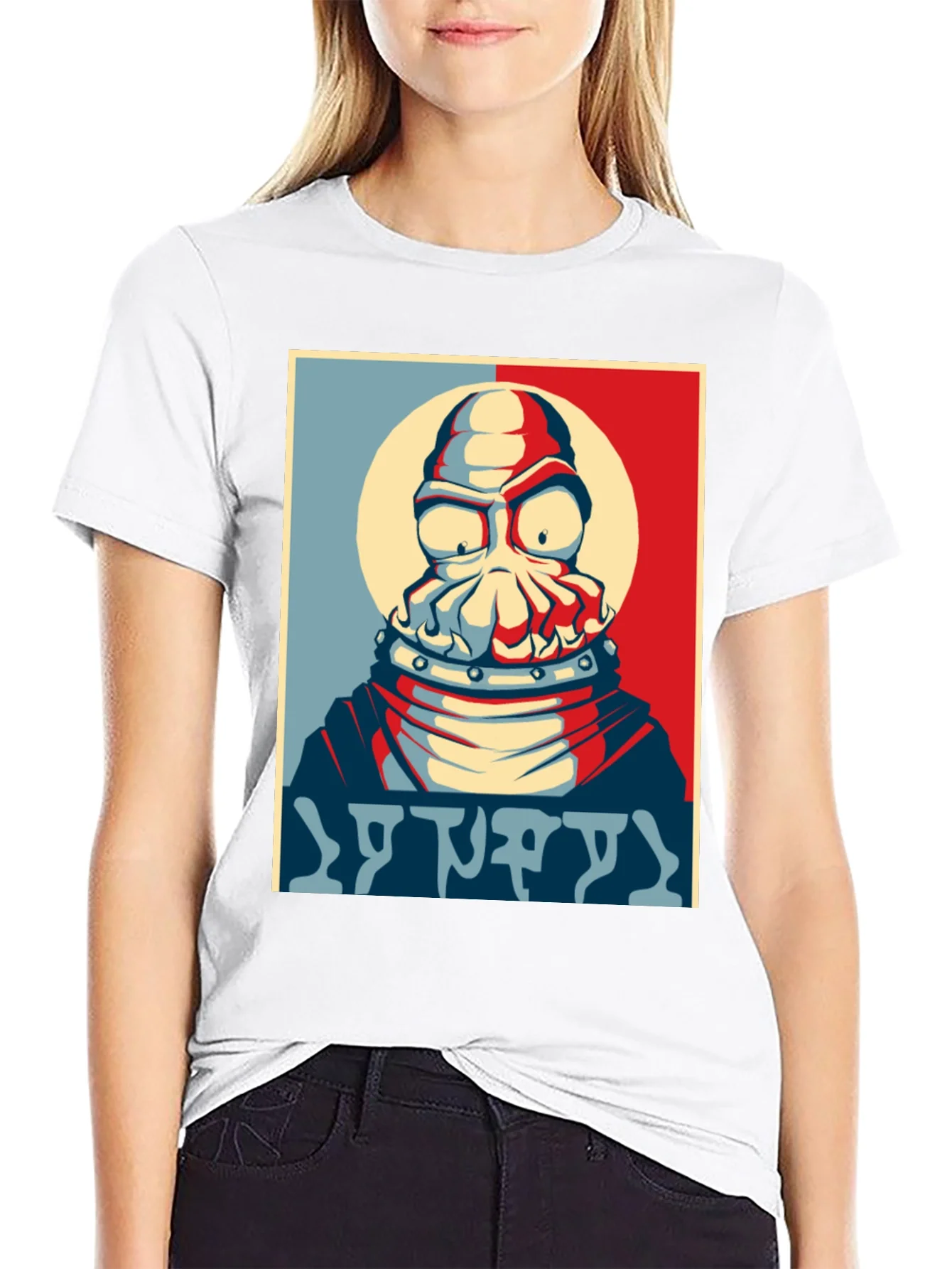 Camiseta Futurama Zoidberg - Estilo Propaganda
