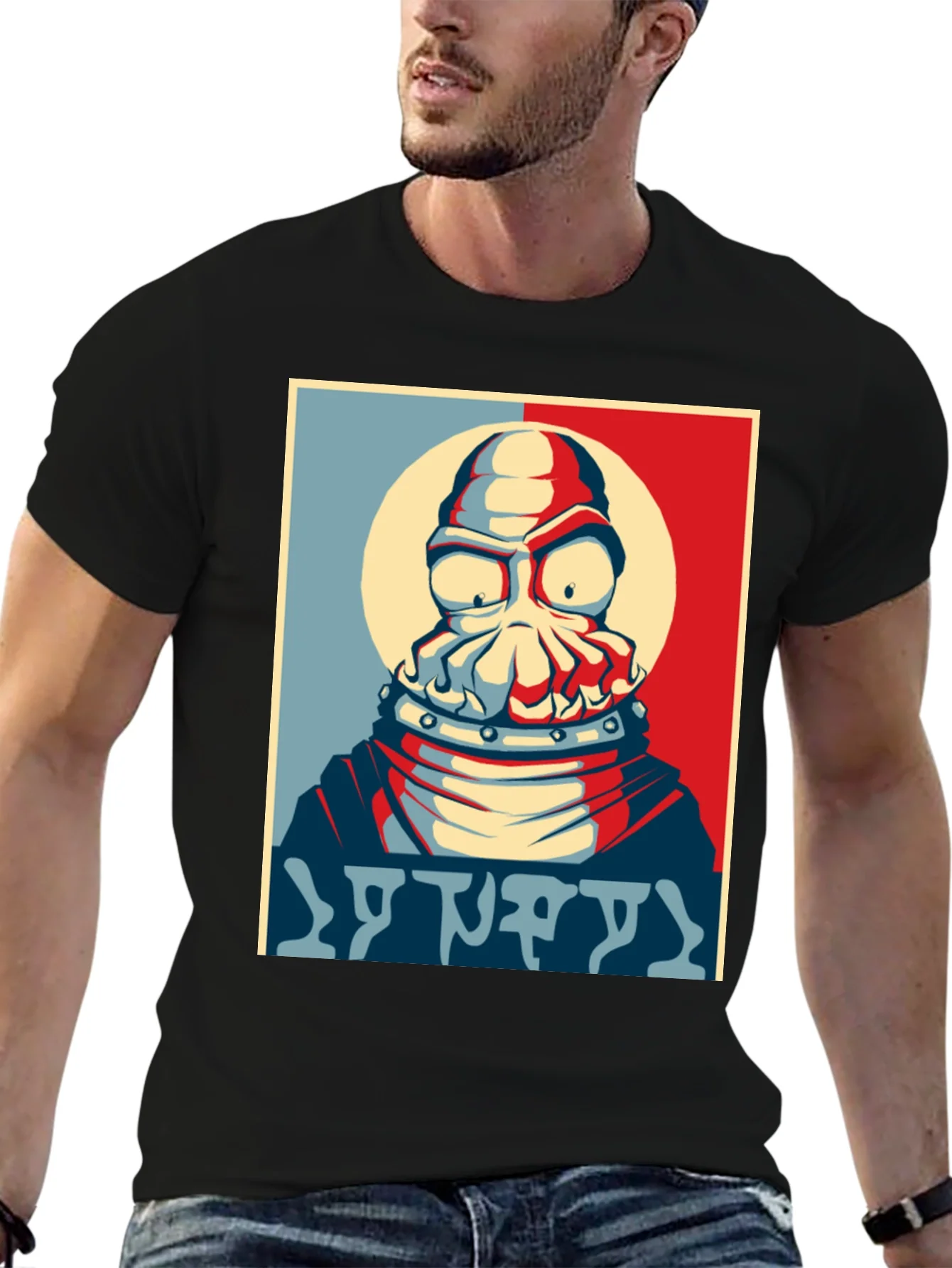 Camiseta Futurama Zoidberg - Estilo Propaganda