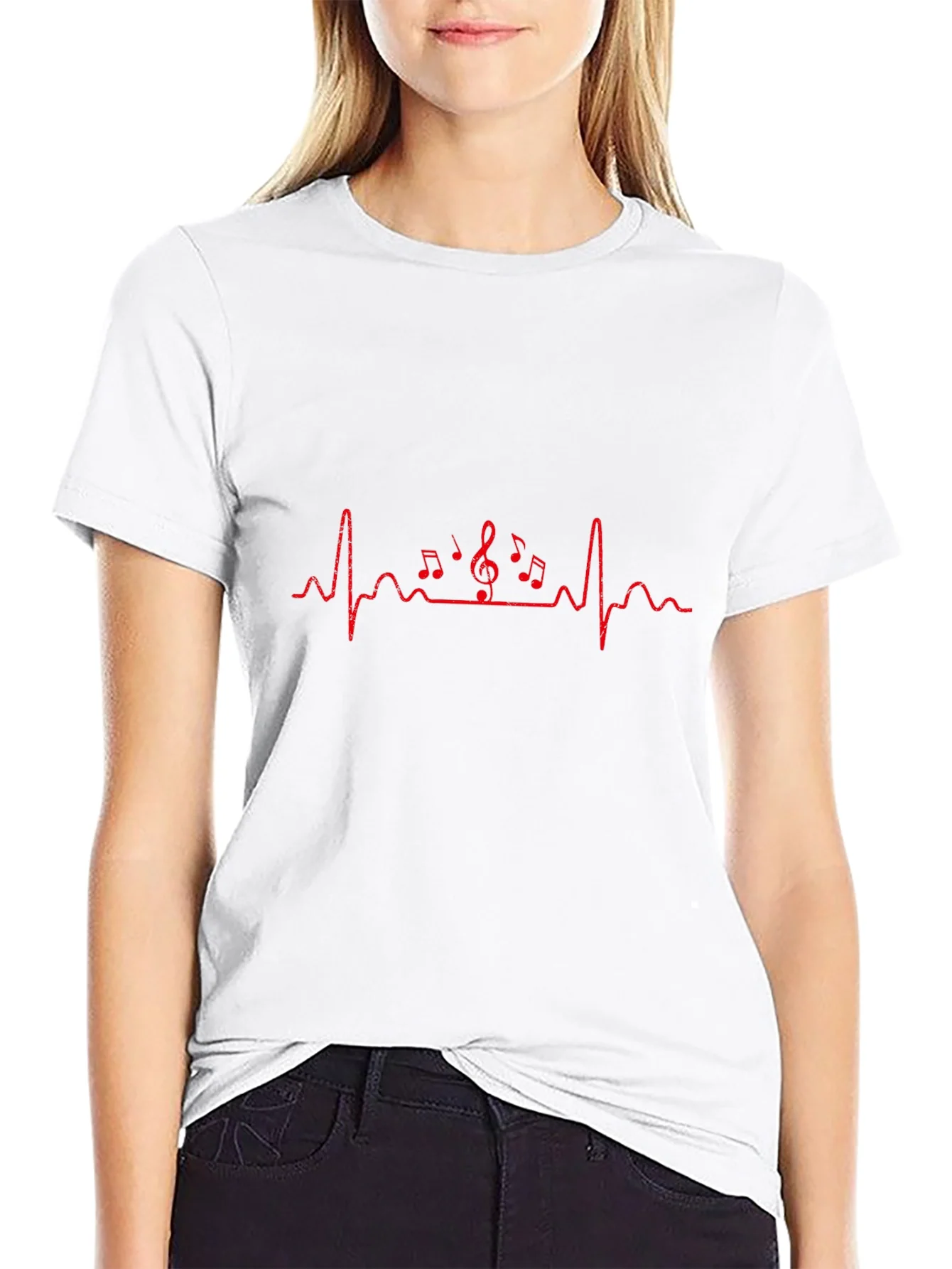 Rebbecca Music Lovers Heartbeat Tee