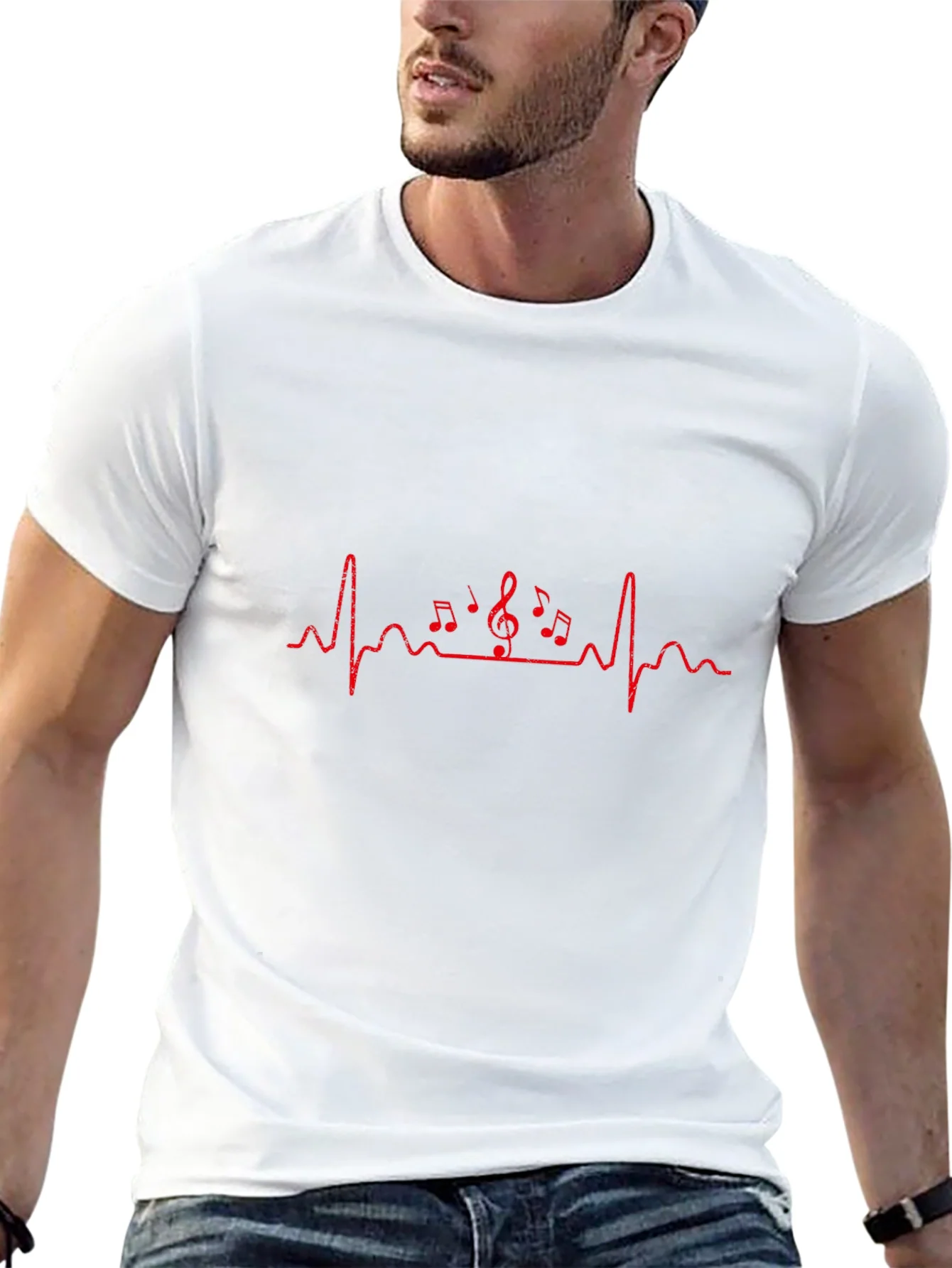 Rebbecca Music Lovers Heartbeat Tee