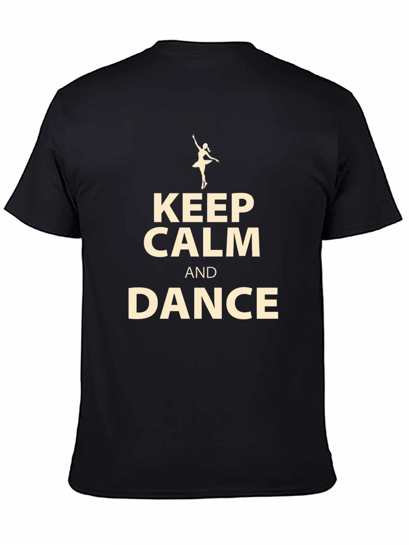 Rebbecca Keep Calm and Dance Black T-Shirt