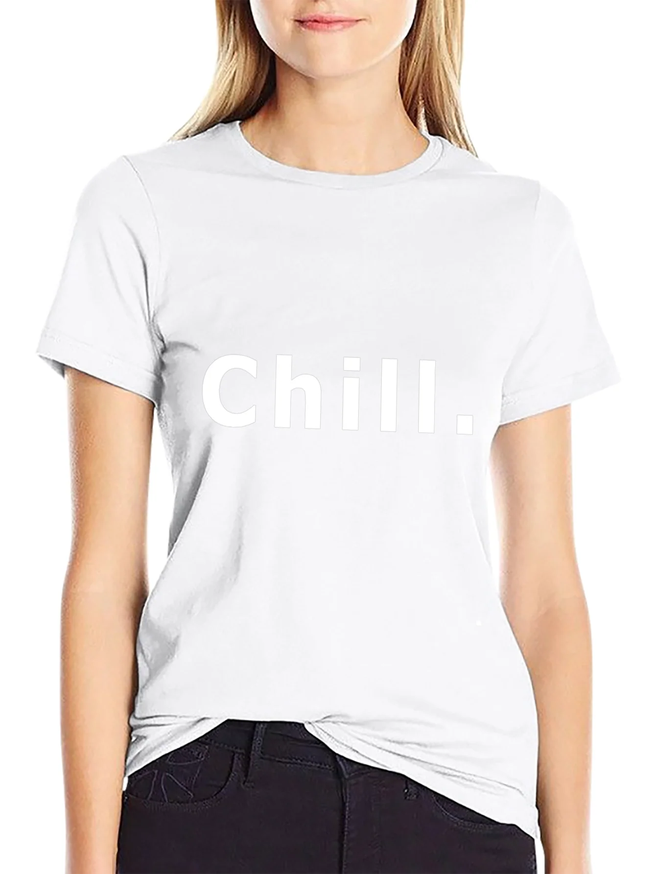 Camiseta Negra Chill.