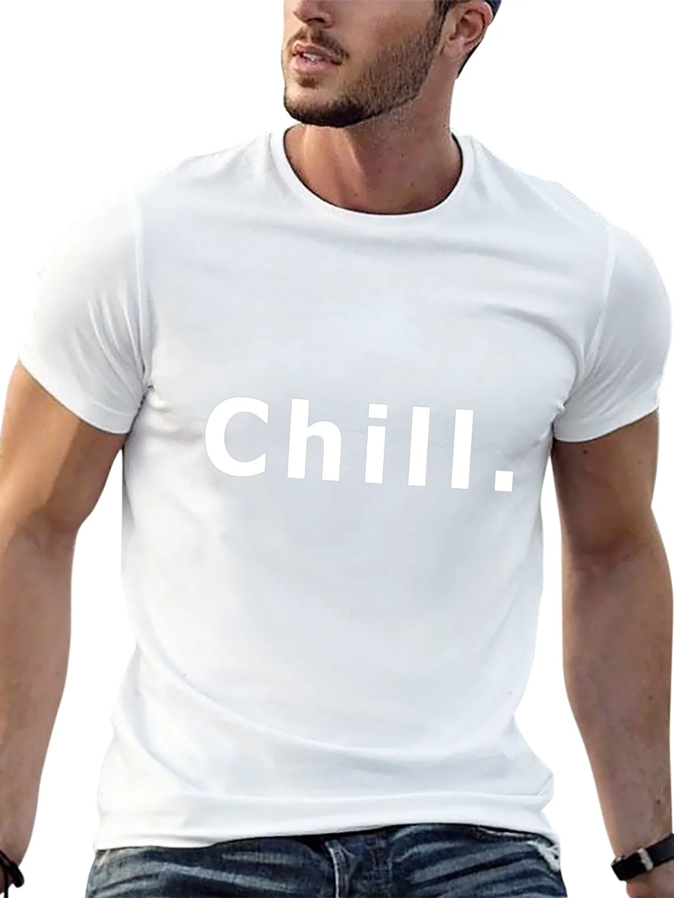 Camiseta Negra Chill.