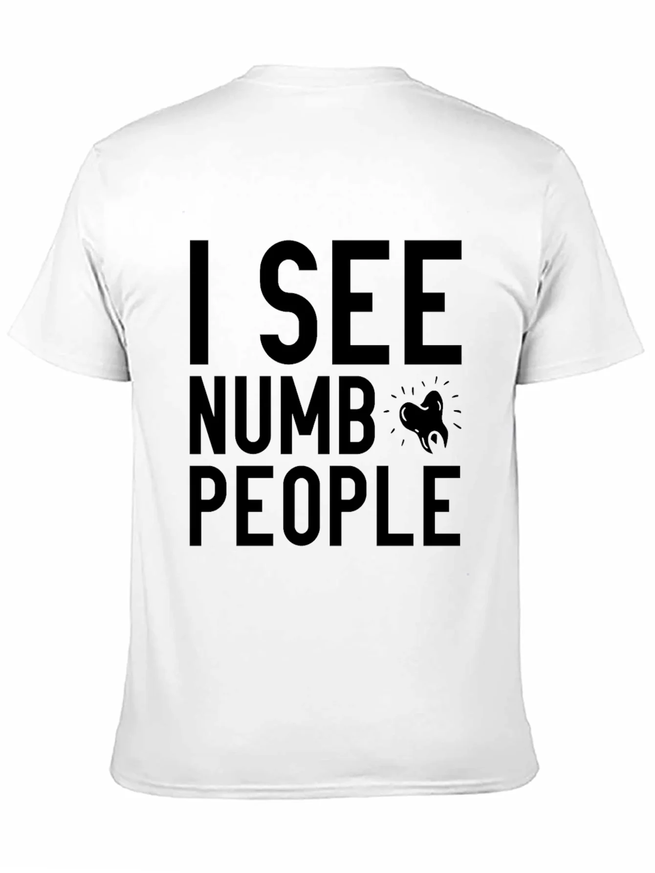 Rebbecca I See Numb People Black T-Shirt