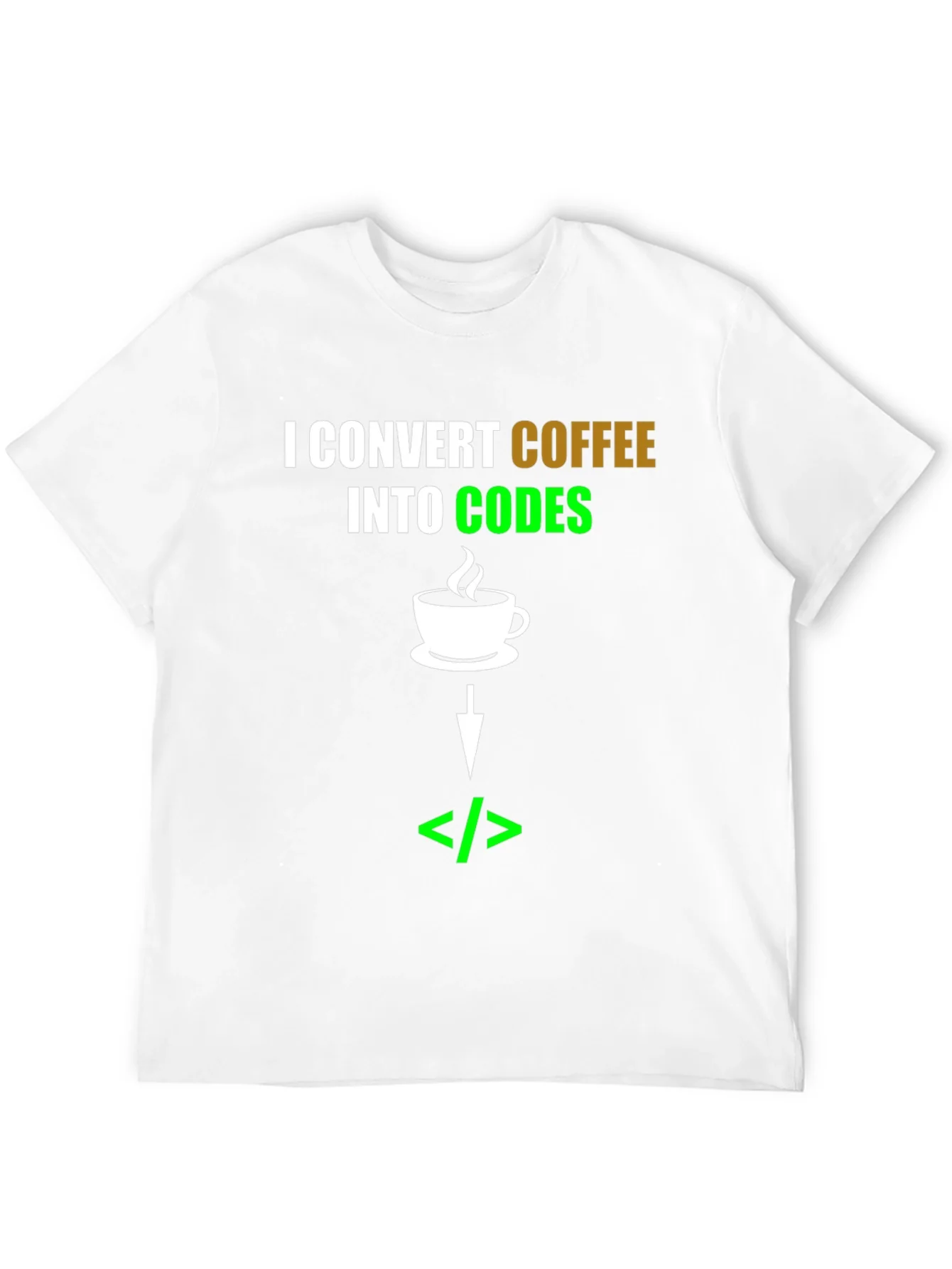 Rebbecca Coffee to Code Converter T-Shirt - Programmer Gift