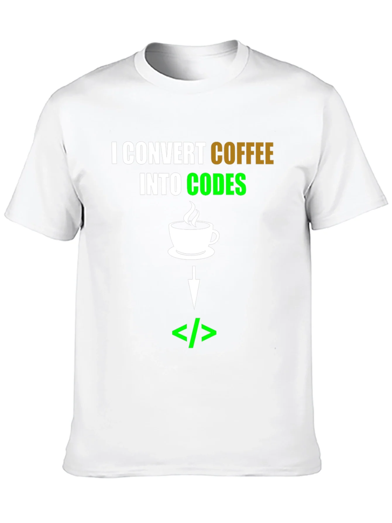 Rebbecca Coffee to Code Converter T-Shirt - Programmer Gift
