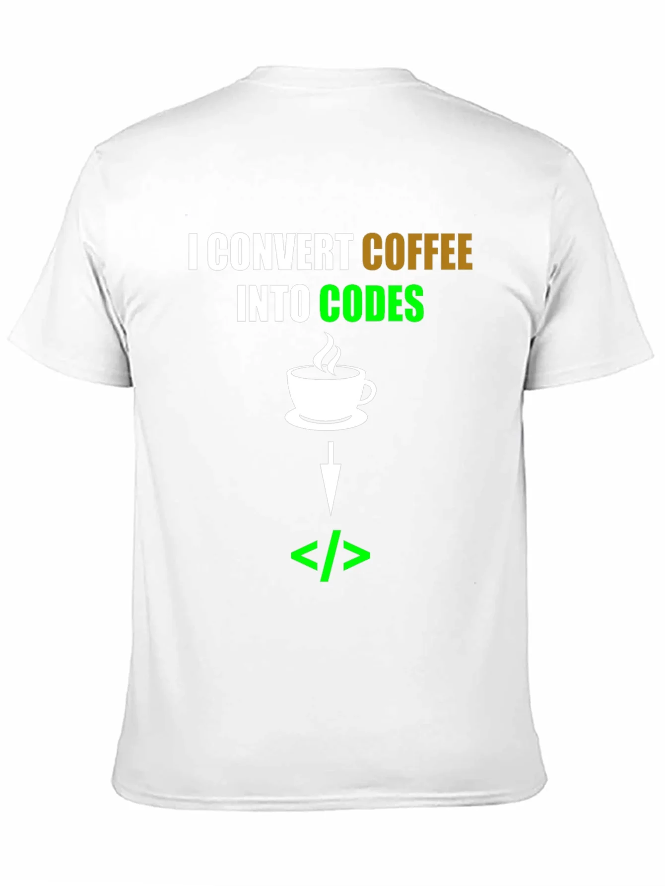 Rebbecca Coffee to Code Converter T-Shirt - Programmer Gift