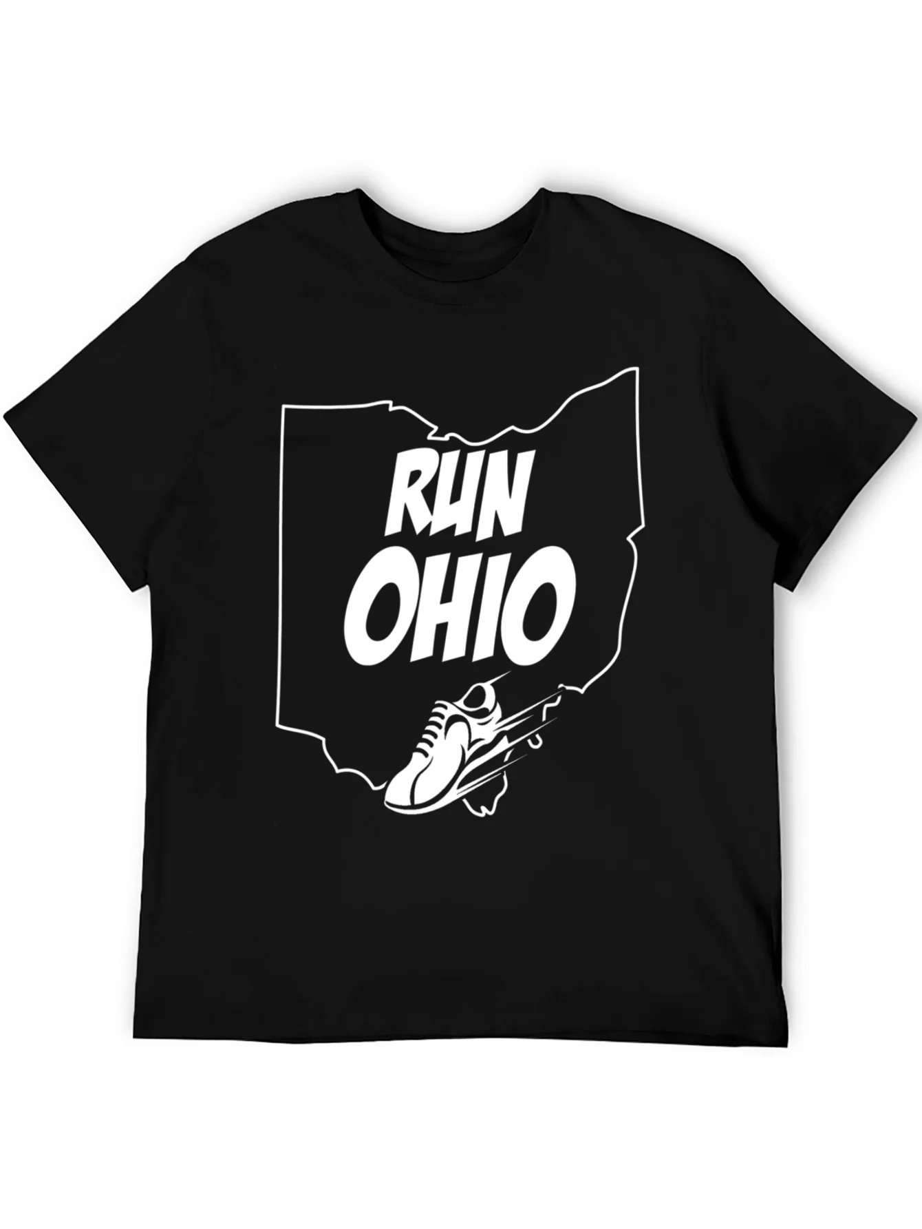 Rebbecca Run Ohio State Outline T-Shirt