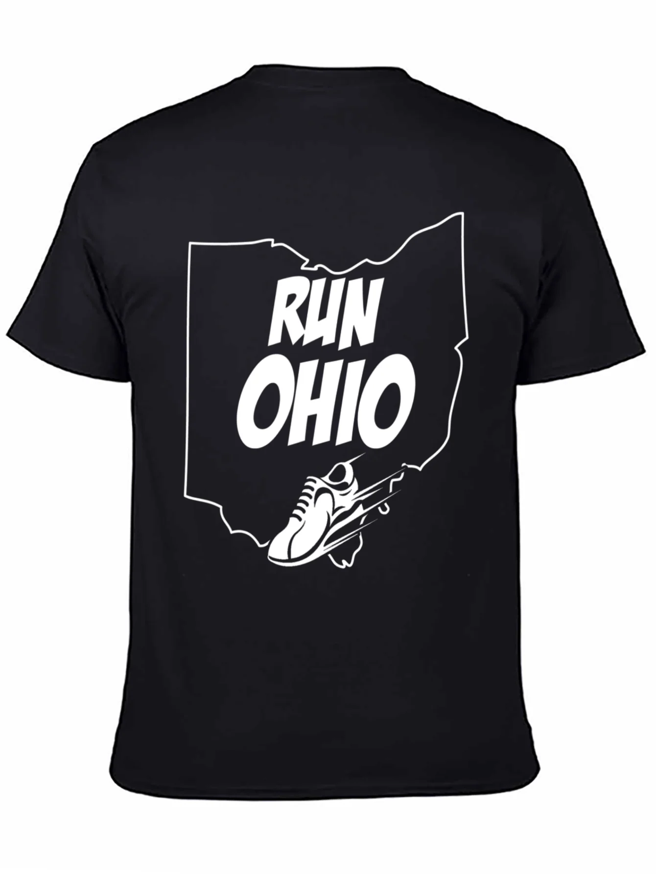 Rebbecca Run Ohio State Outline T-Shirt