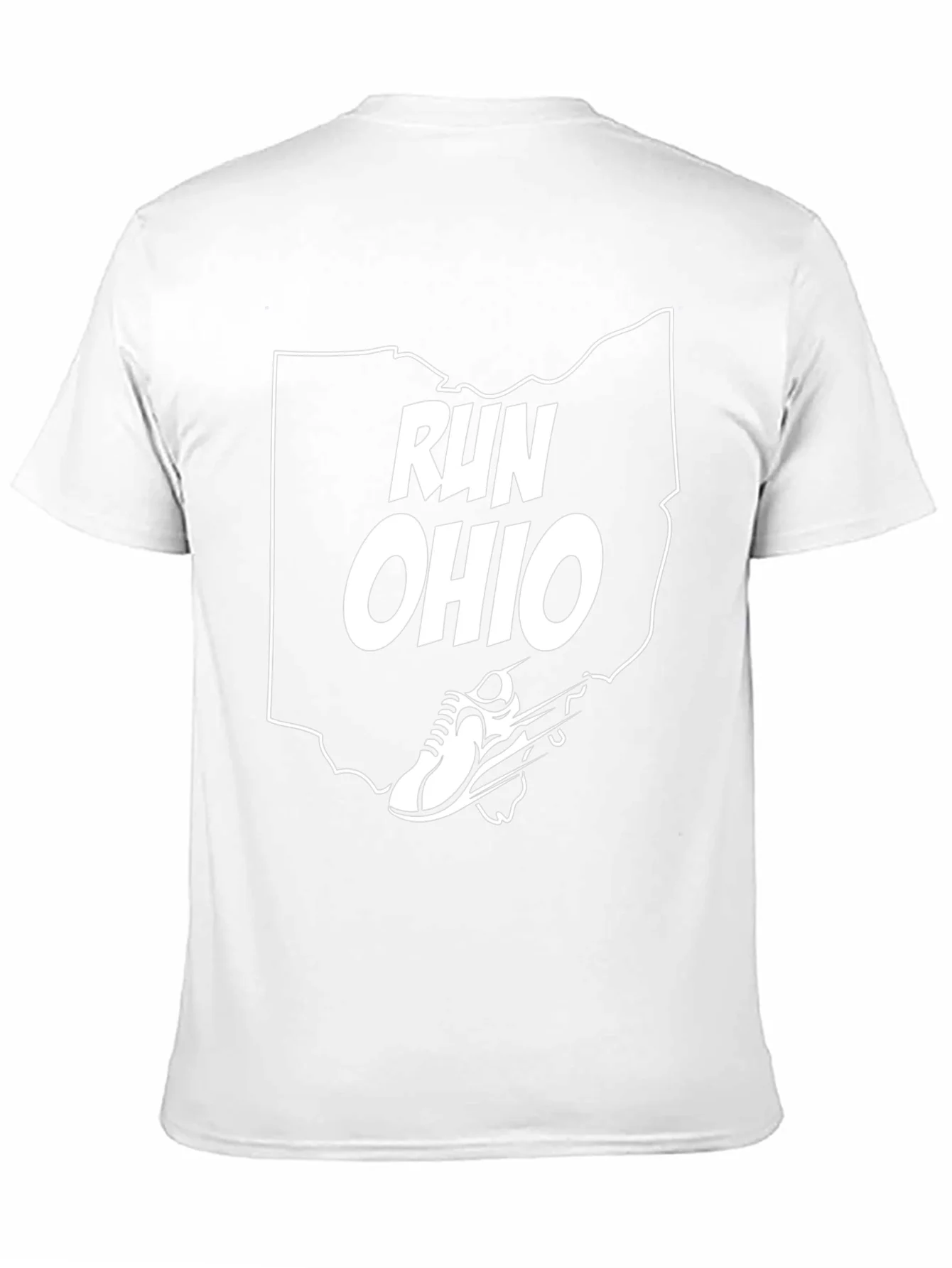 Rebbecca Run Ohio State Outline T-Shirt
