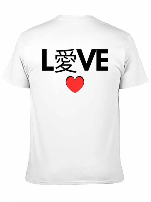 Camiseta Negra LOVE Coraz¨®n - Expresa tu Amor con Estilo