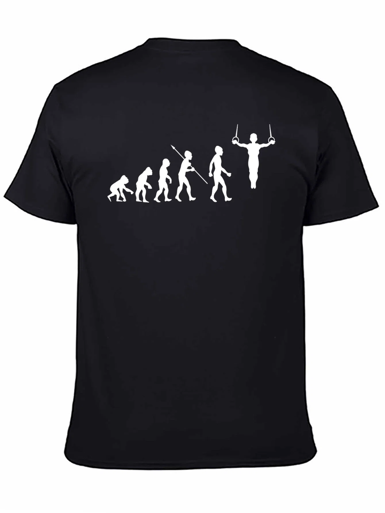 Rebbecca Evolution of Gymnast Black T-Shirt