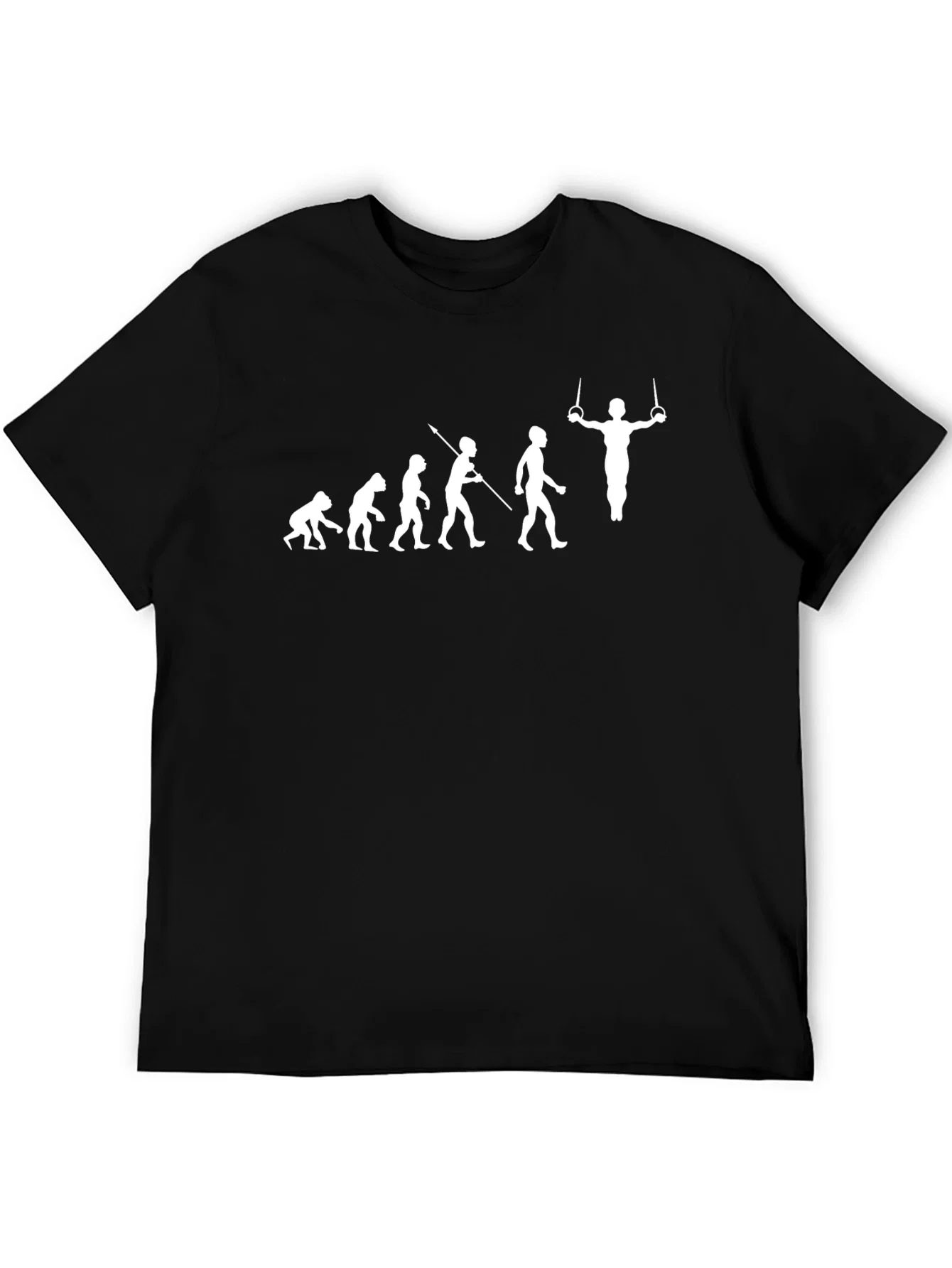 Rebbecca Evolution of Gymnast Black T-Shirt