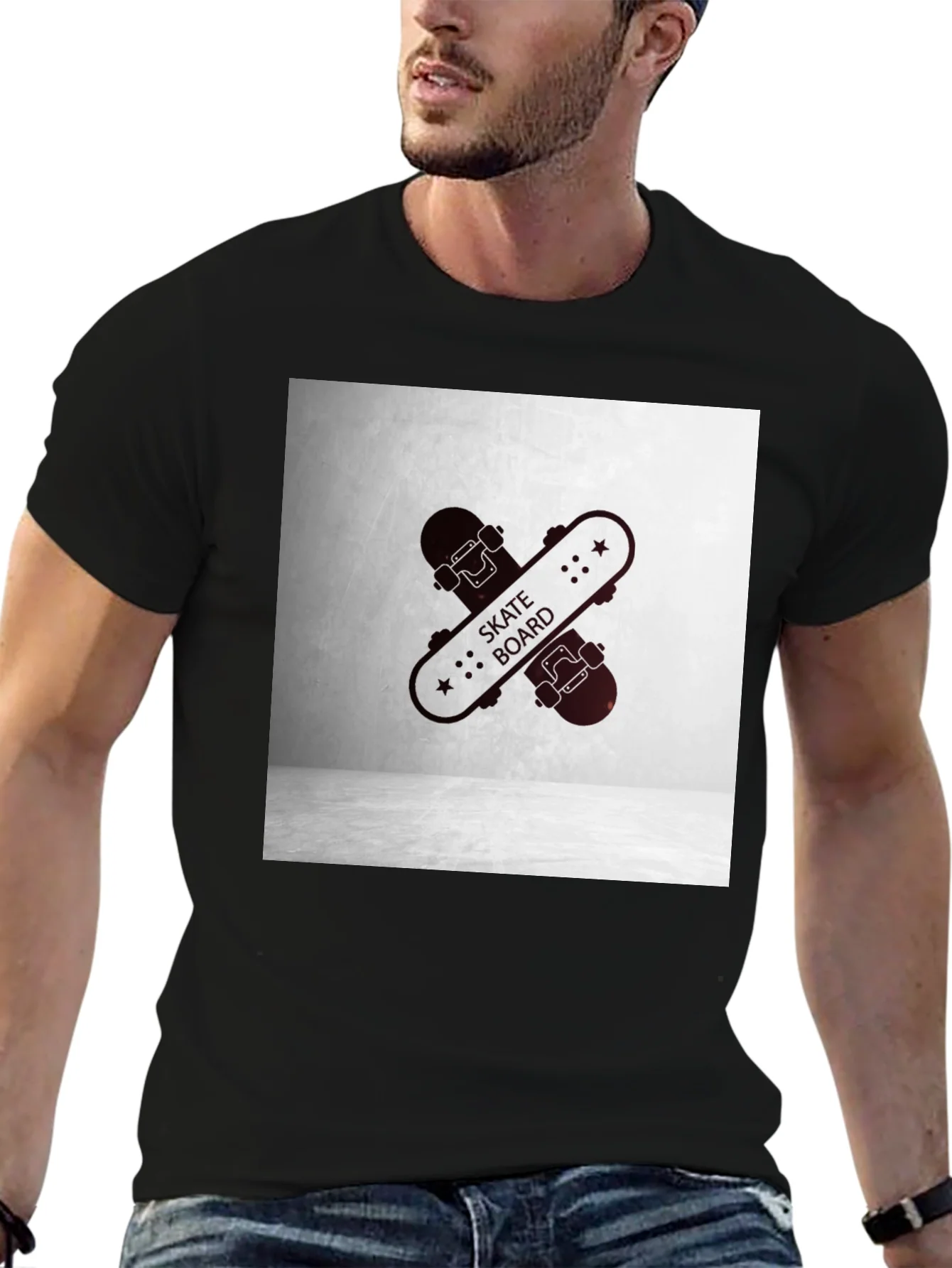 Rebbecca Black Skateboard Graphic Tee - Casual Streetwear Style