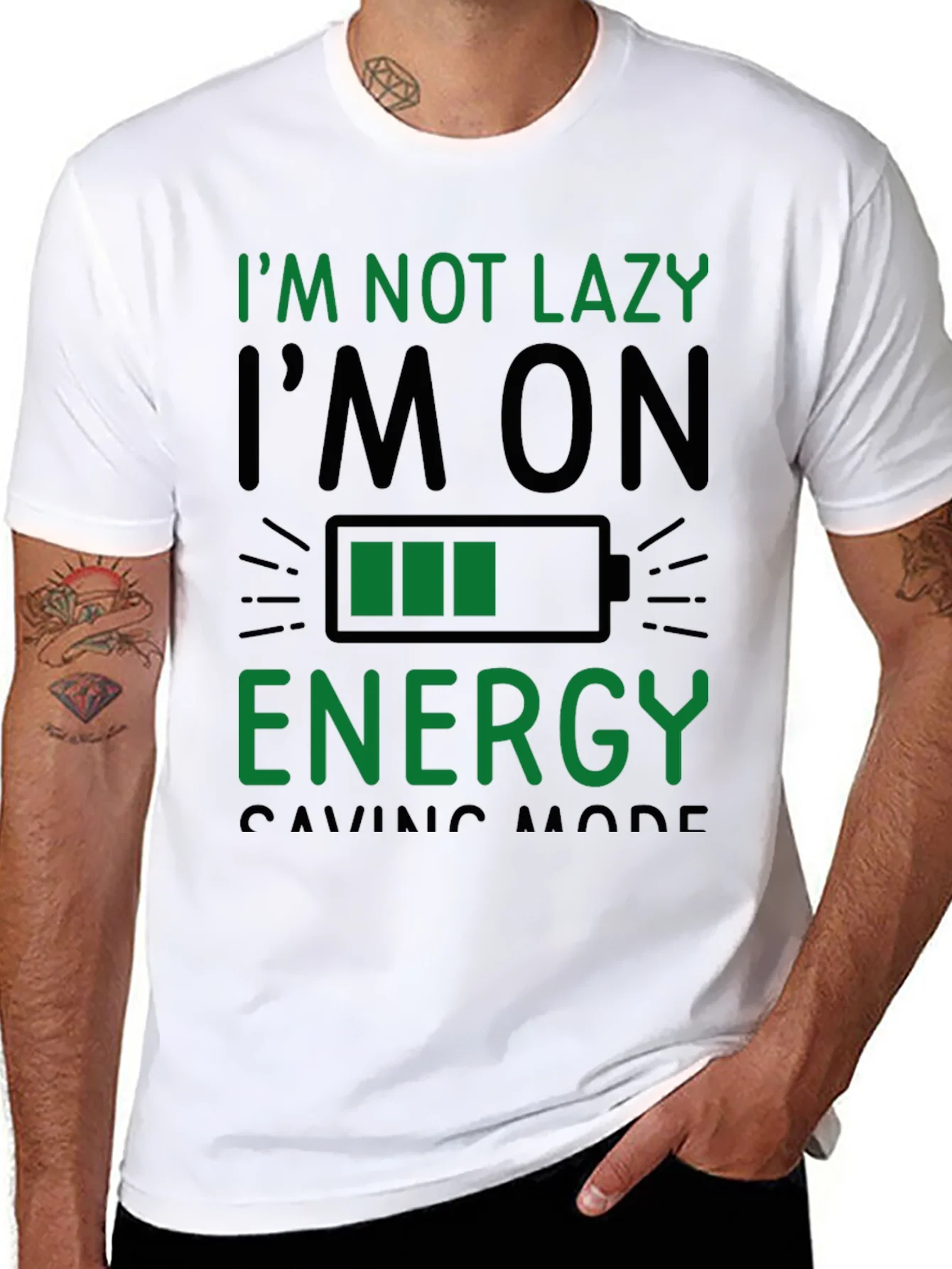 Camiseta Negra: Modo Ahorro de Energ¨ªa