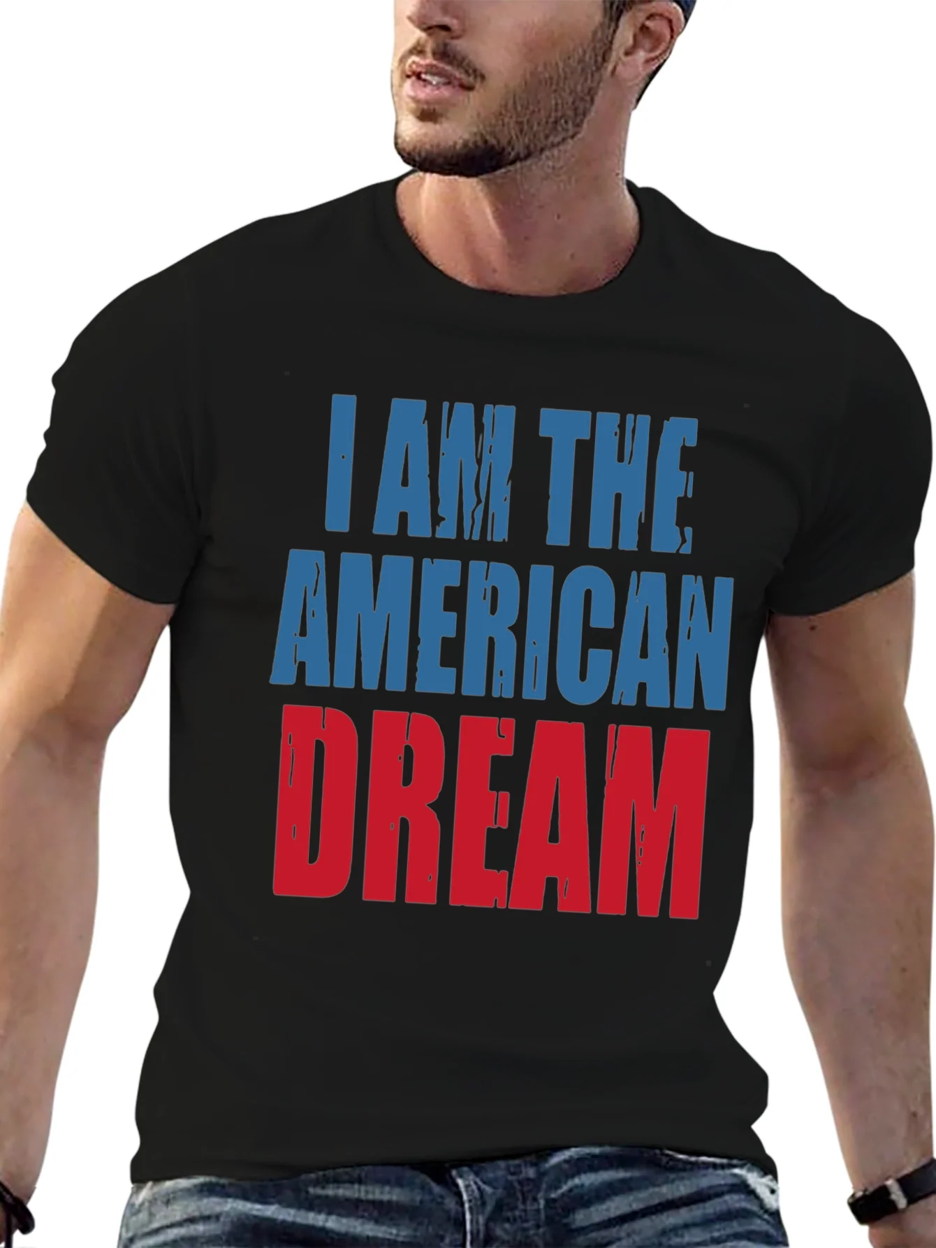 Camiseta Hombre: Sue?o Americano