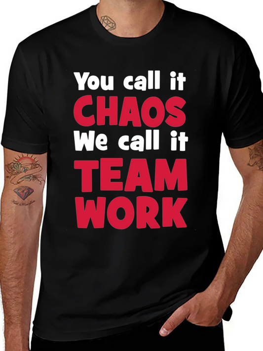 Rebbecca Chaos Teamwork T-Shirt Funny Team Tee