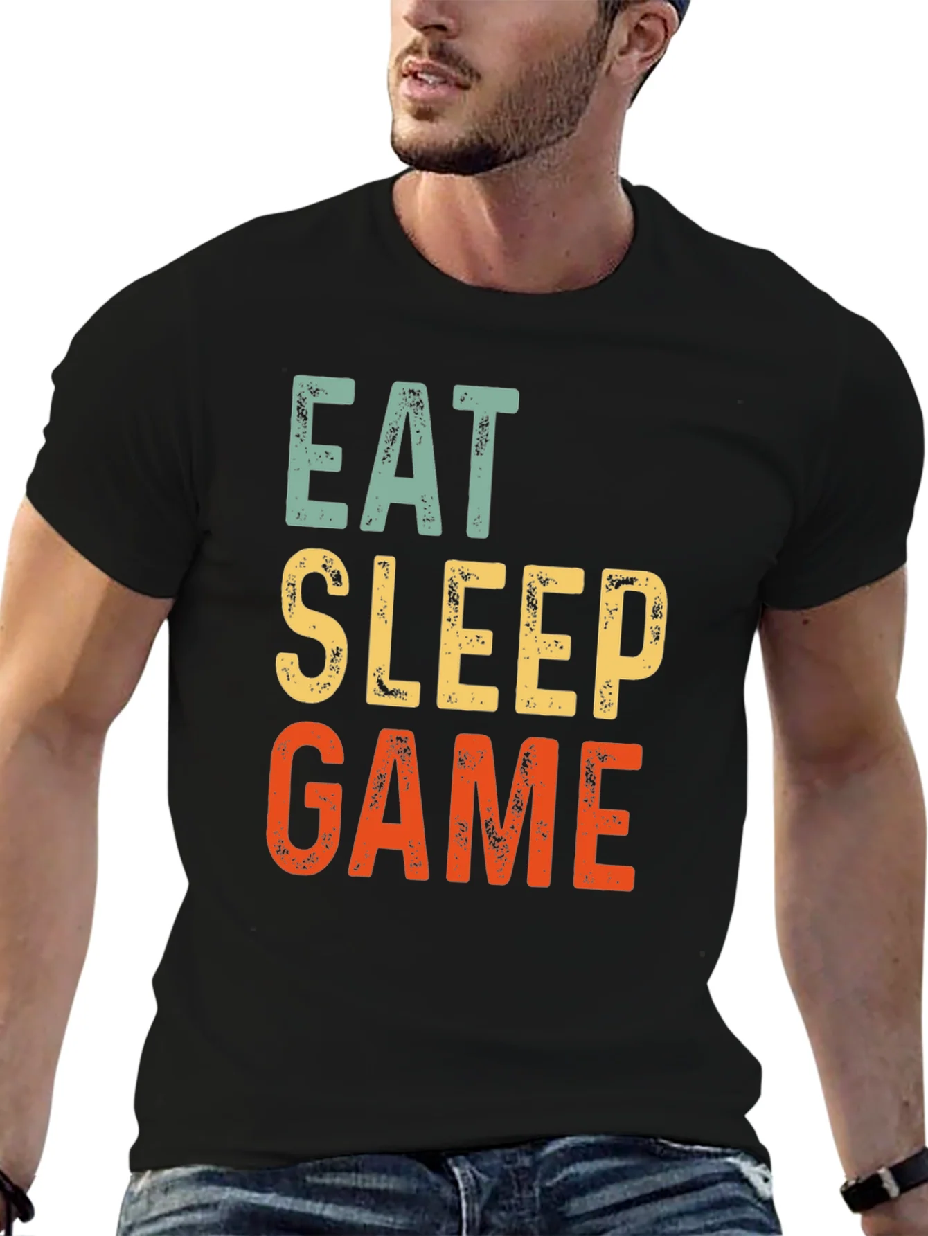 Rebbecca Eat Sleep Game T-Shirt - Gamer Gift