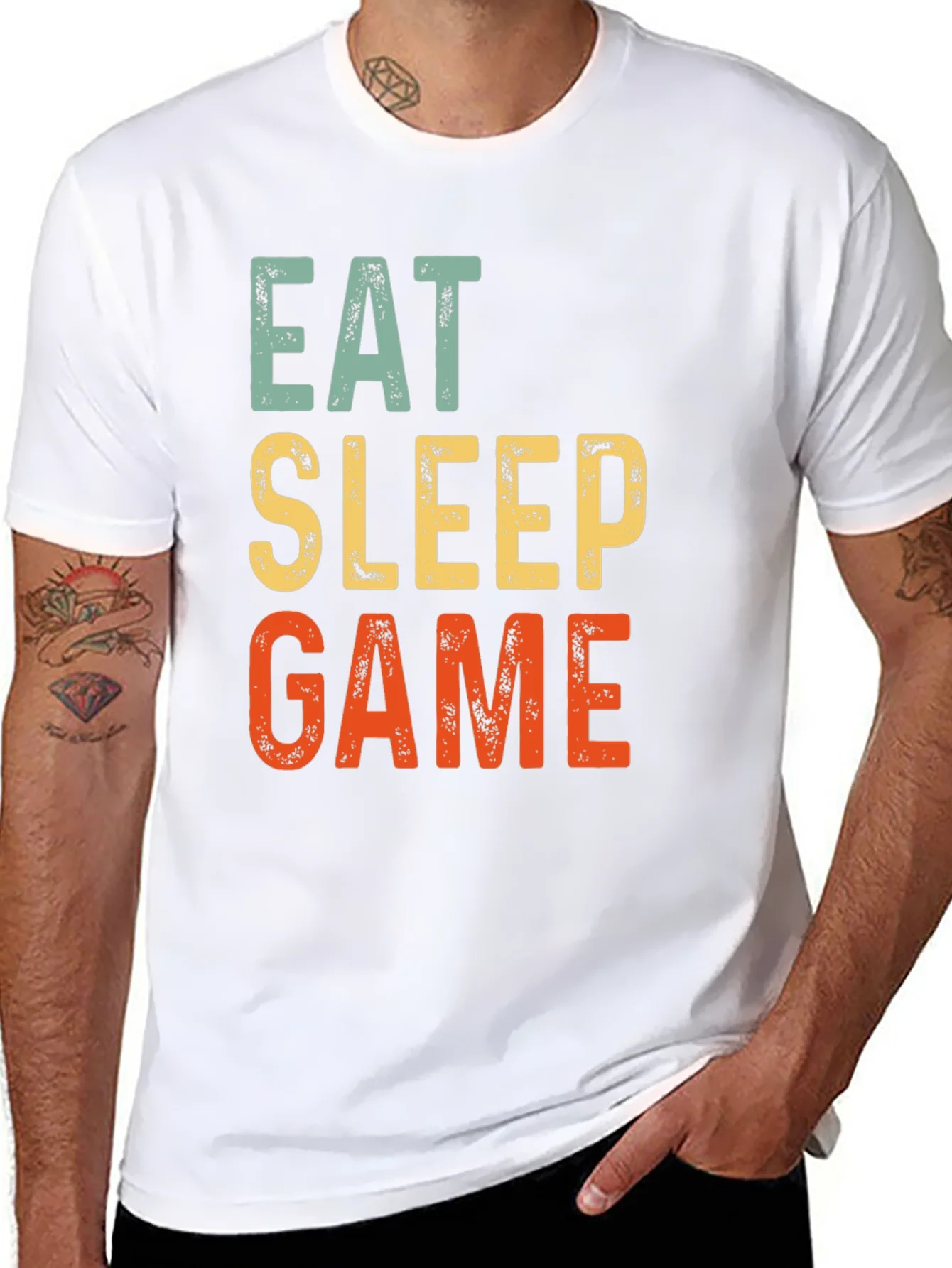 Rebbecca Eat Sleep Game T-Shirt - Gamer Gift