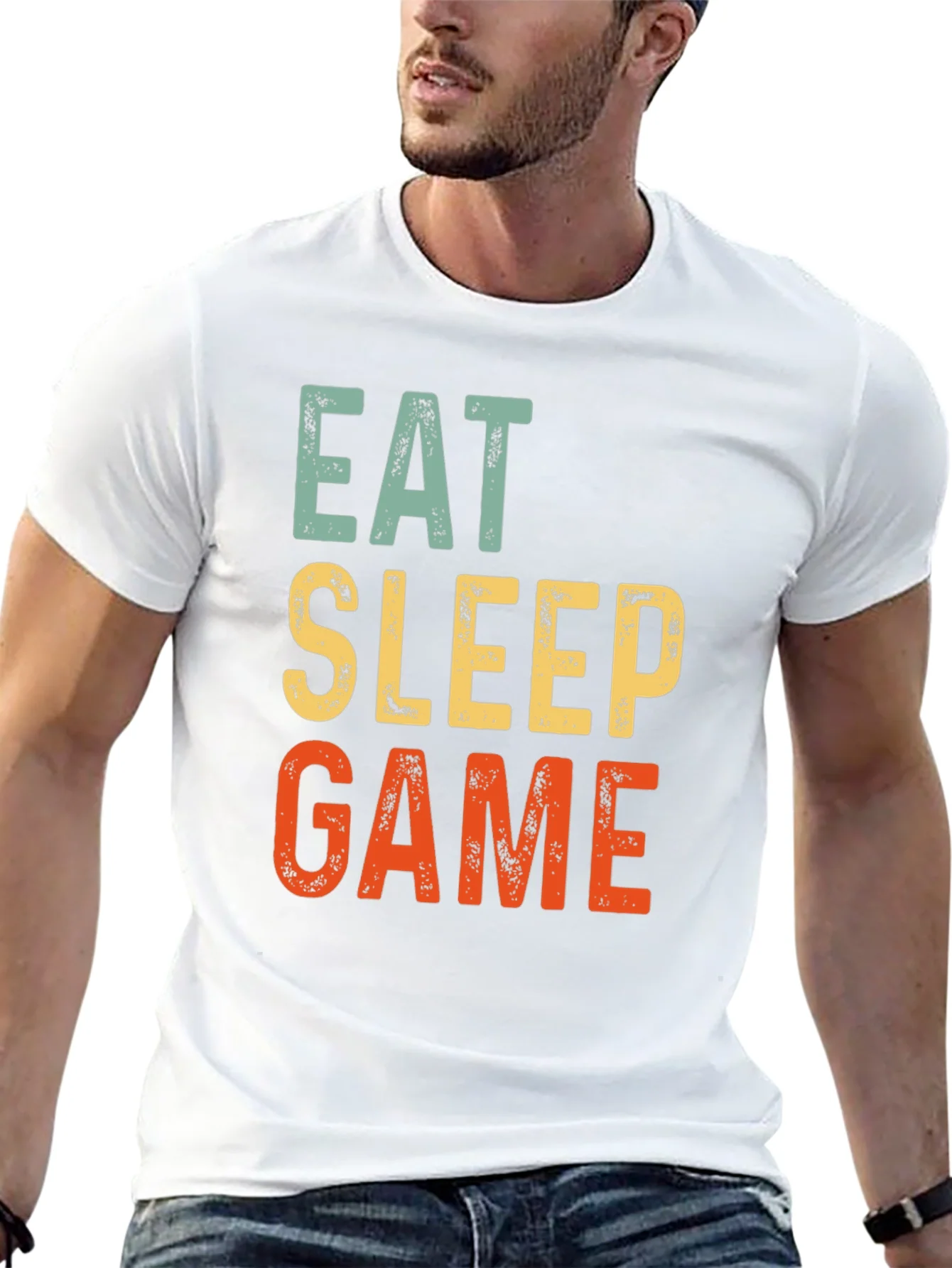 Rebbecca Eat Sleep Game T-Shirt - Gamer Gift