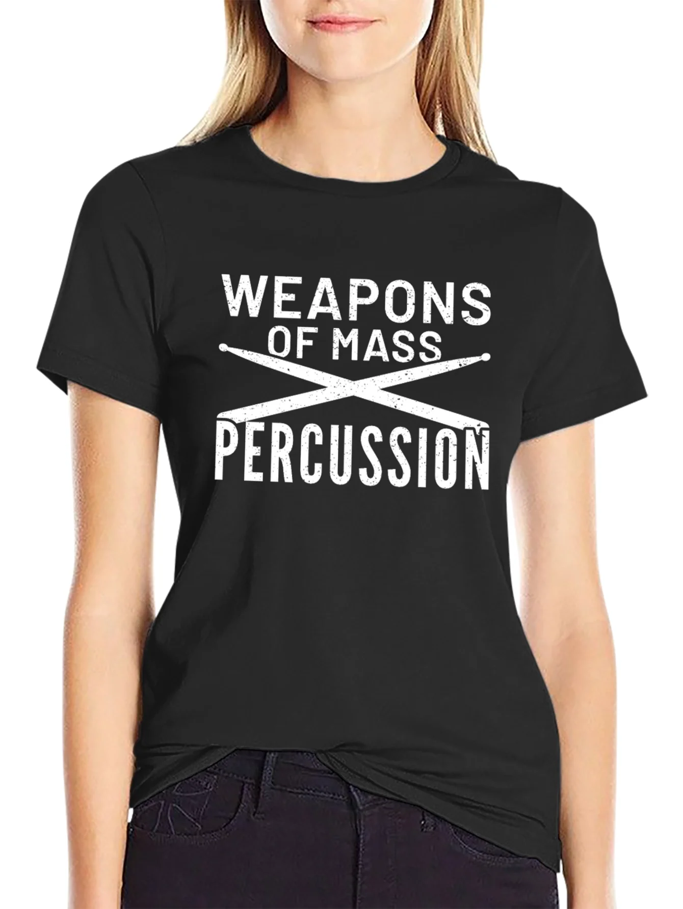 Camiseta Negra Armas de Percusi¨®n Masiva