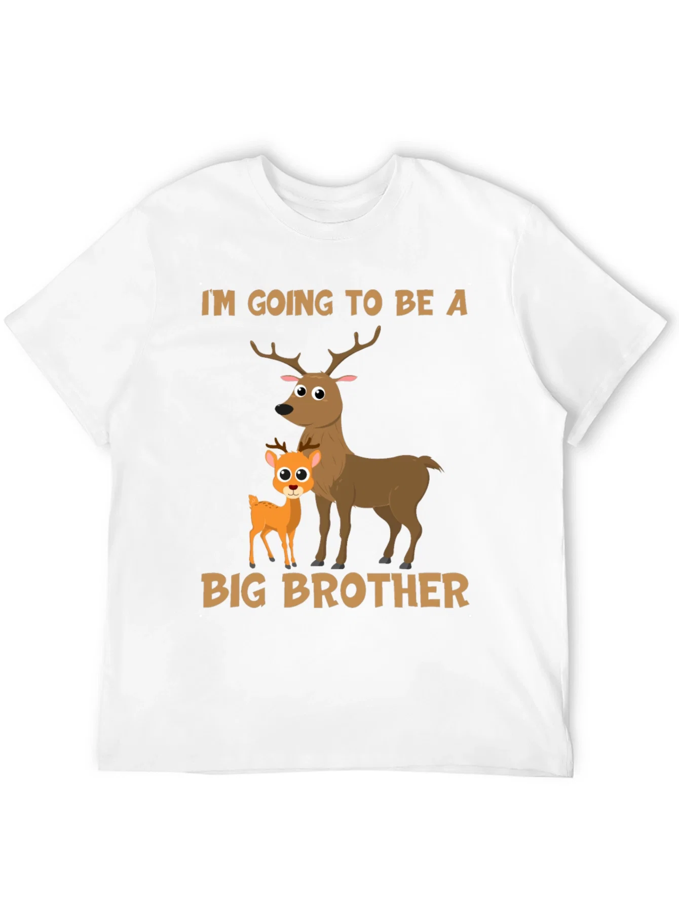 Rebbecca Big Brother Deer T-Shirt - Cute Baby Announcement