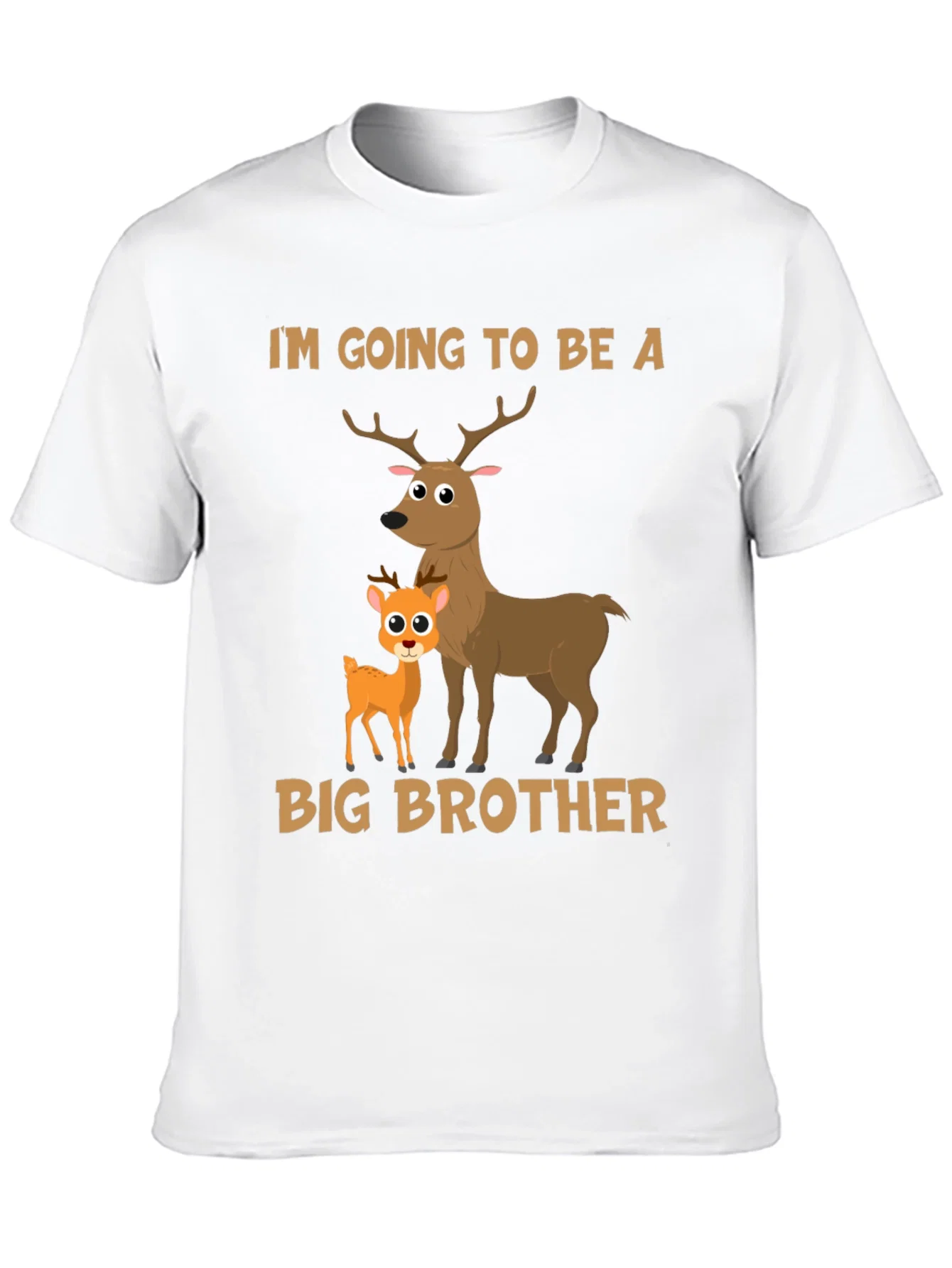 Rebbecca Big Brother Deer T-Shirt - Cute Baby Announcement