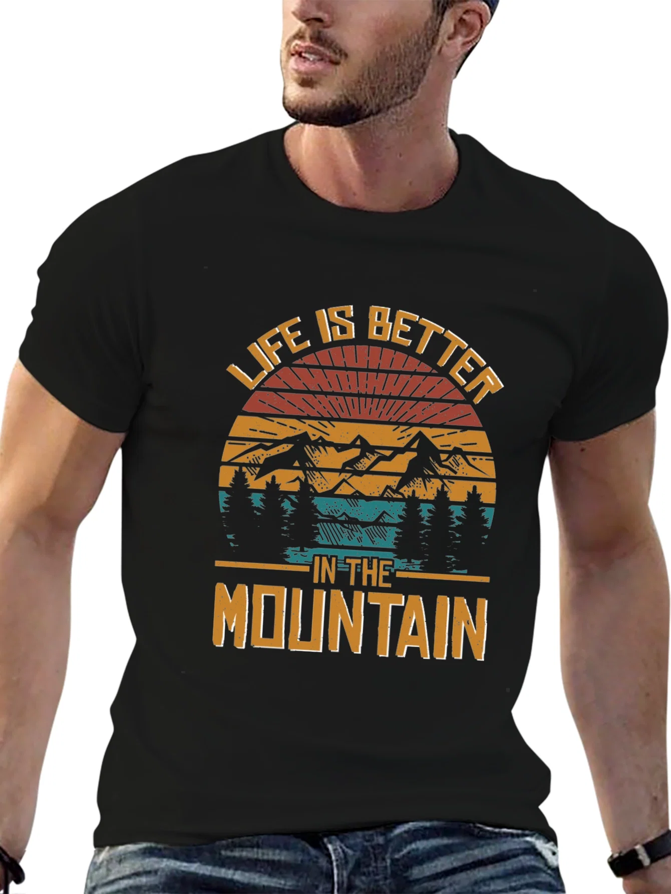 Rebbecca Life is Better in the Mountain Graphic Tee