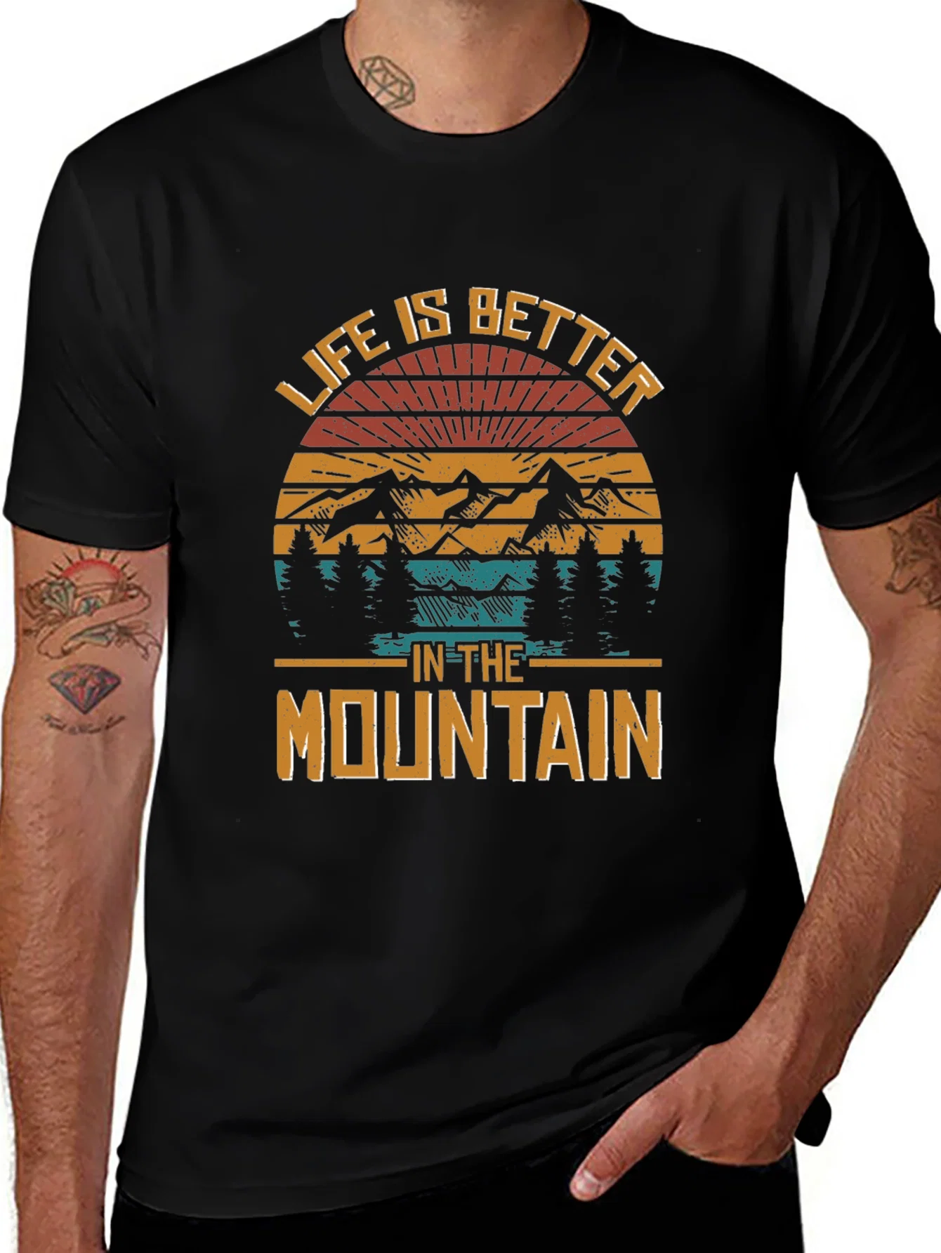 Rebbecca Life is Better in the Mountain Graphic Tee