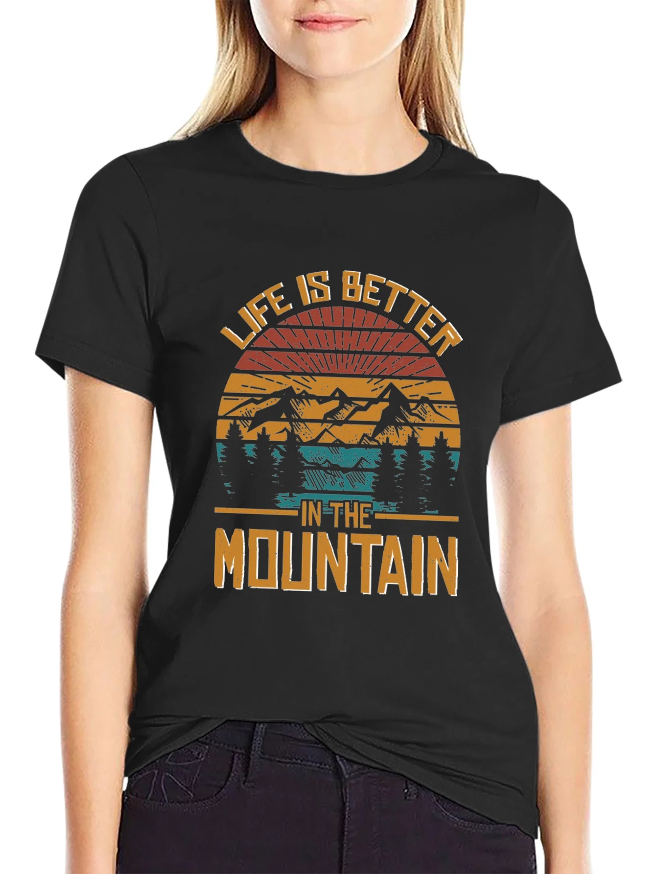 Rebbecca Life is Better in the Mountain Graphic Tee