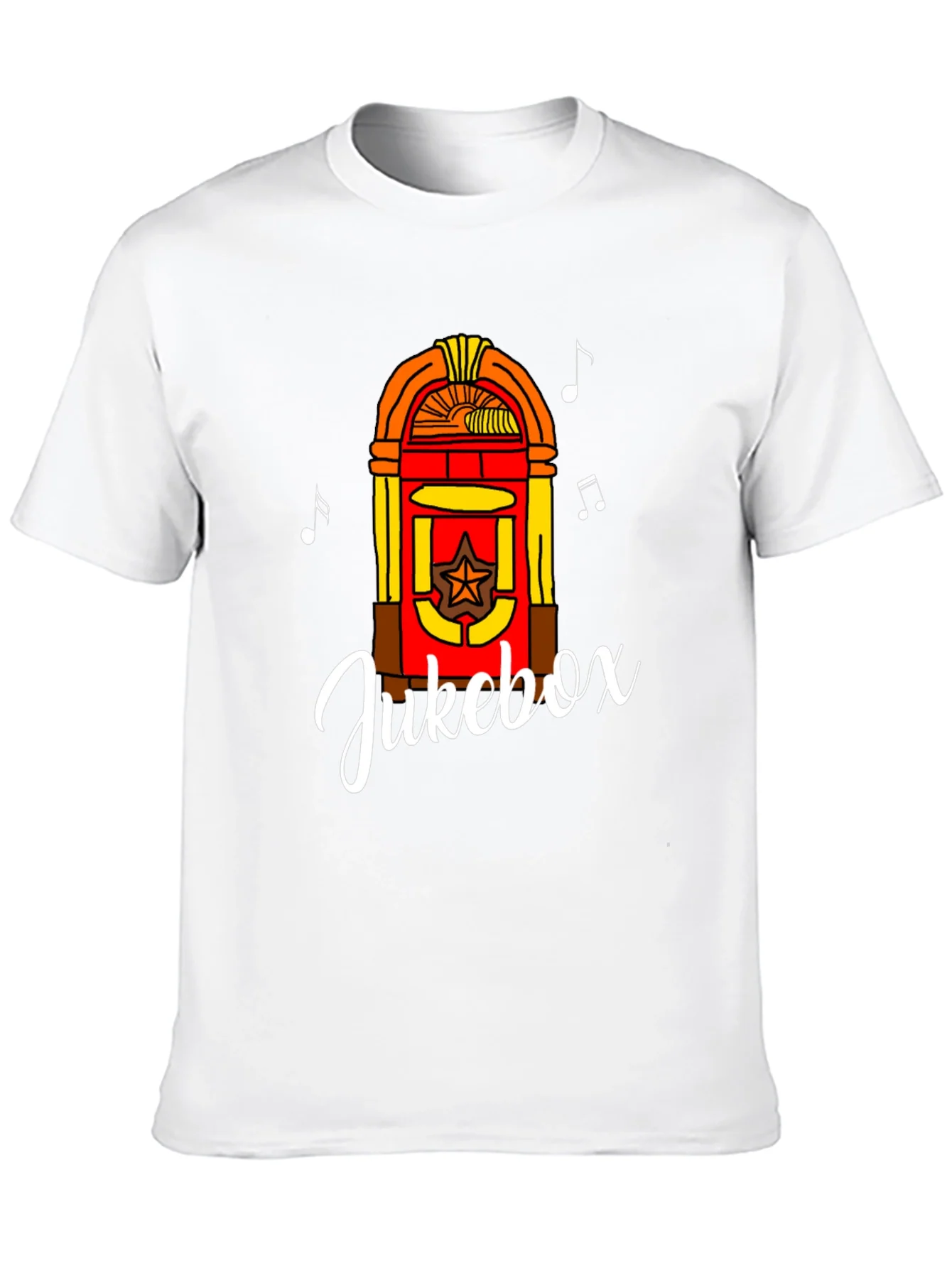Rebbecca Retro Jukebox Graphic Tee - Musical Style