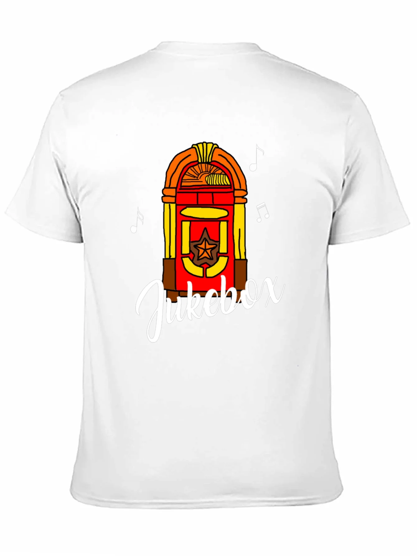 Rebbecca Retro Jukebox Graphic Tee - Musical Style