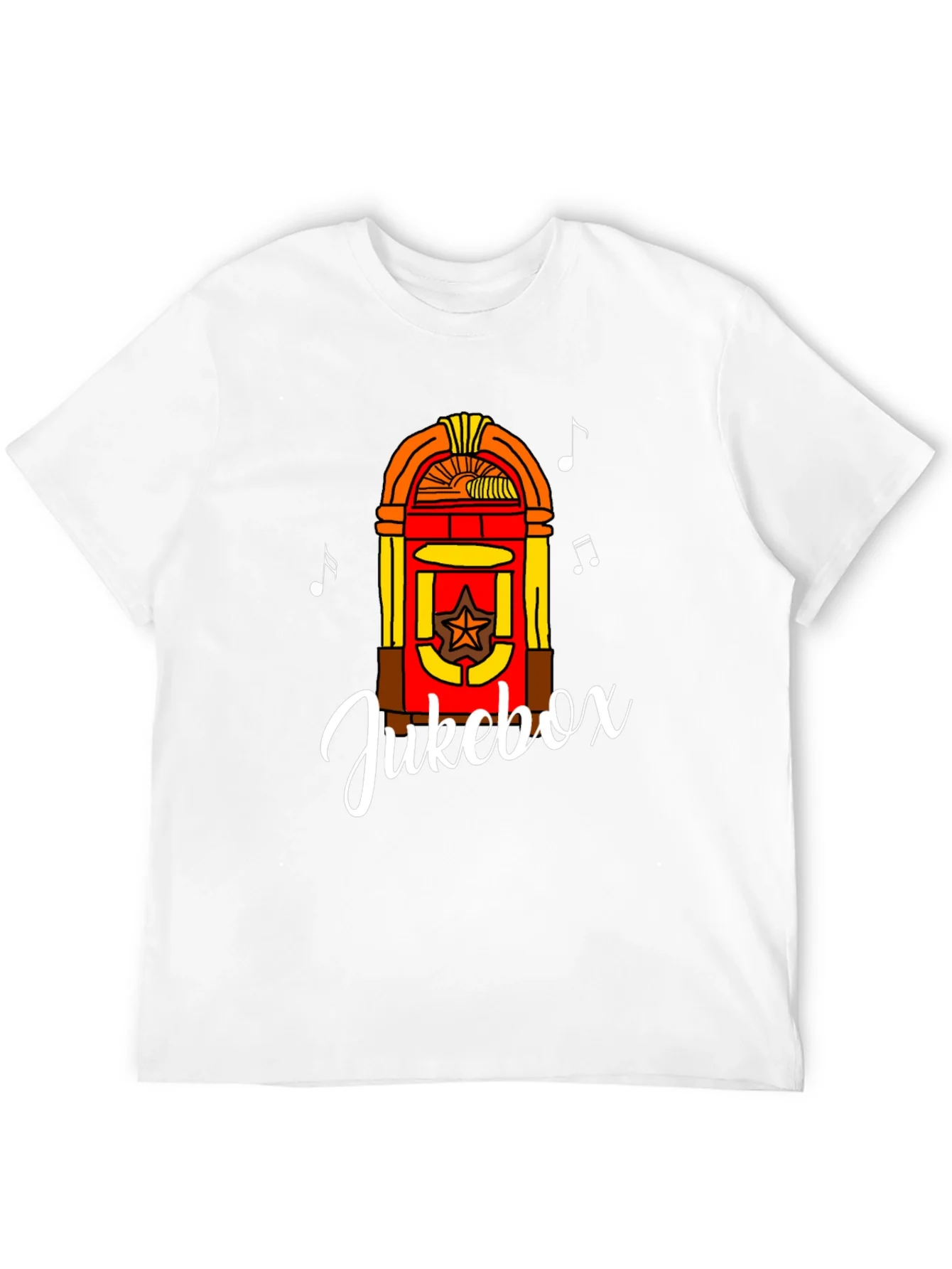 Rebbecca Retro Jukebox Graphic Tee - Musical Style