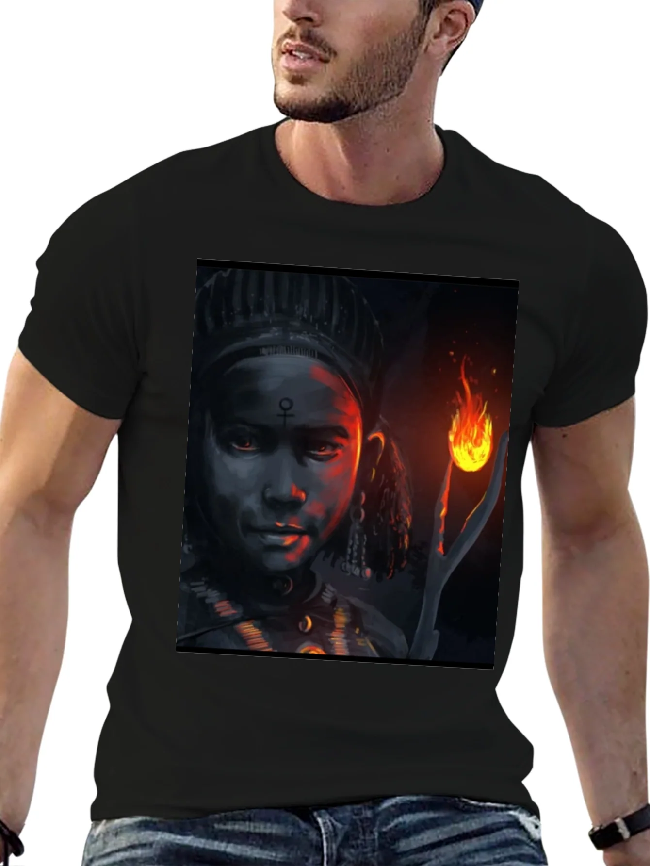 Rebbecca Mystic Fire T-Shirt - Unique Graphic Tee