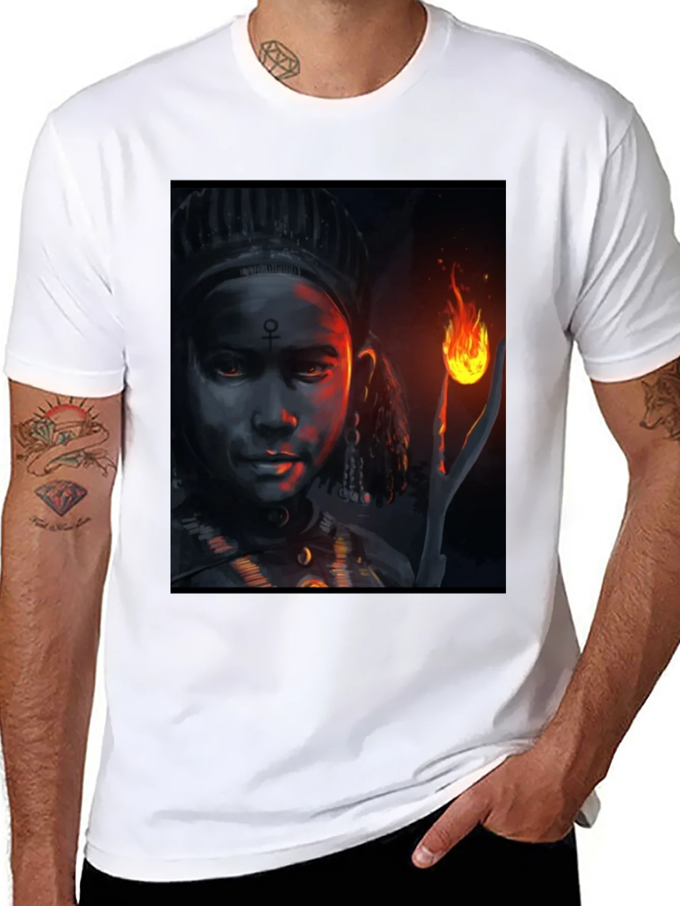 Rebbecca Mystic Fire T-Shirt - Unique Graphic Tee
